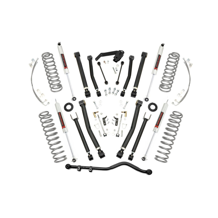 4" Rough Country X-Series Lift Kit for 2007-2018 Jeep Wrangler JK 2-Door - 67340