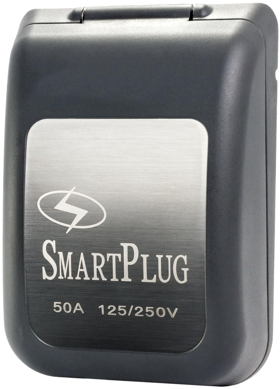 50 Amp SmartPlug B50ASSYPB Shore Power Inlet & Connector – Weatherproof RV, Camper & Boat Plug for Safe AC Power Extension – Heavy-Duty Electrical Cord Adapter, RV Accessories
