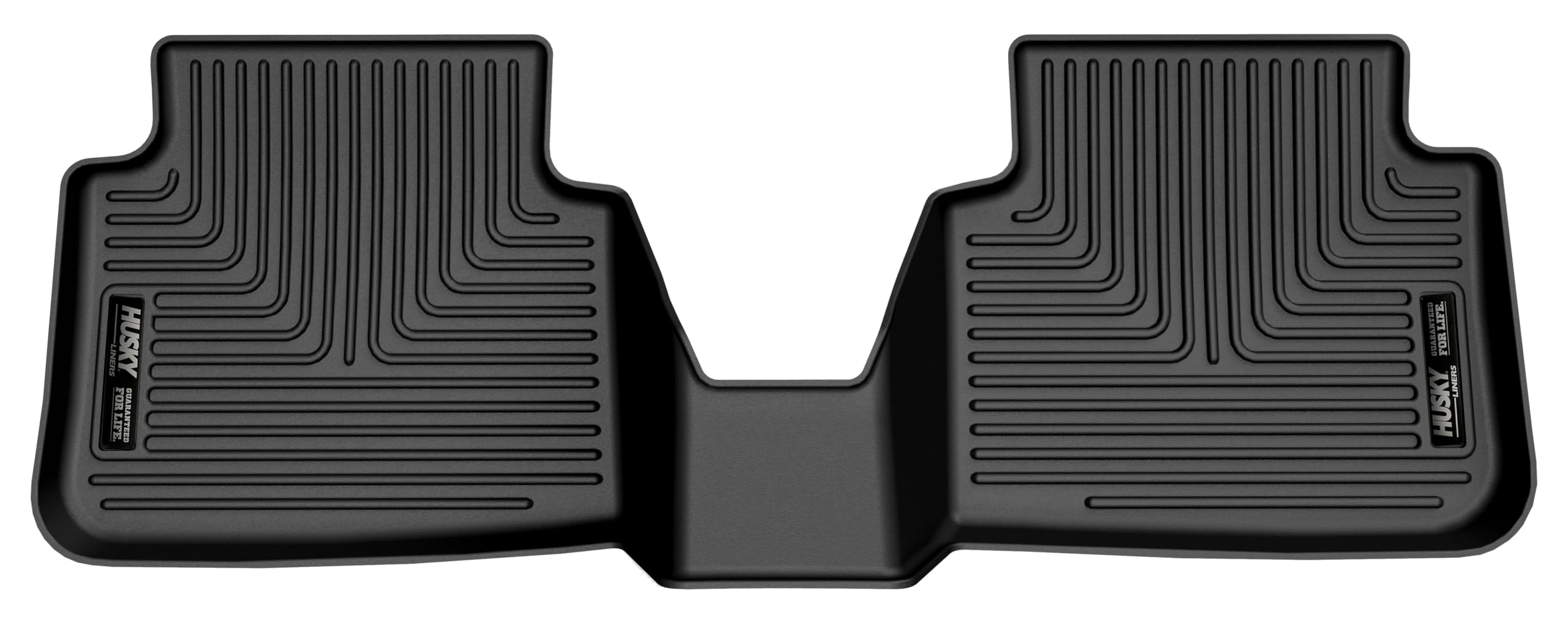 Husky Liners X-act Contour Floor Mats | 2024-2026 Subaru Impreza & Fits 2024-2026 Subaru Crosstrek | 2nd Row, 1-pc Black - 54291