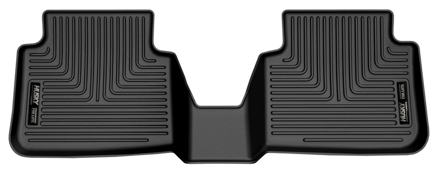 Husky Liners X-act Contour Floor Mats | 2024-2026 Subaru Impreza & Fits 2024-2026 Subaru Crosstrek | 2nd Row, 1-pc Black - 54291