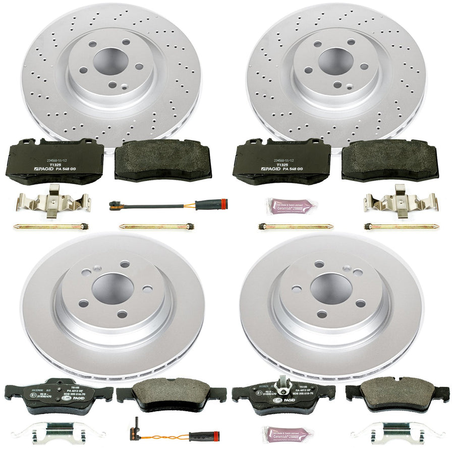 Euro-Stop Brake Kit Power Stop ESK6757 For Mercedes-Benz S350 2012-2013 [Model Specific]