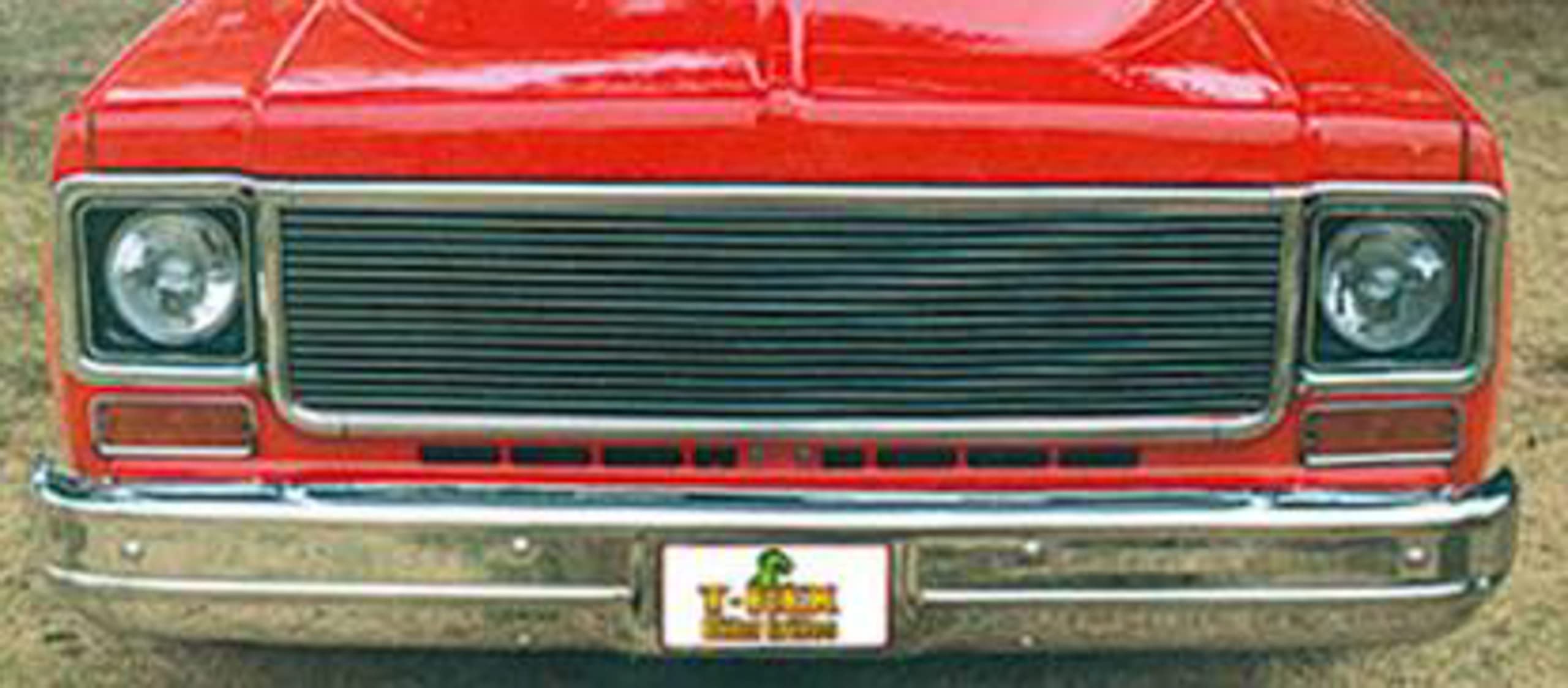 Horizontal T-Rex 20005 Aluminum Polished Finish Replacement Billet Grille for Chevrolet Chevy/GMC Pickup