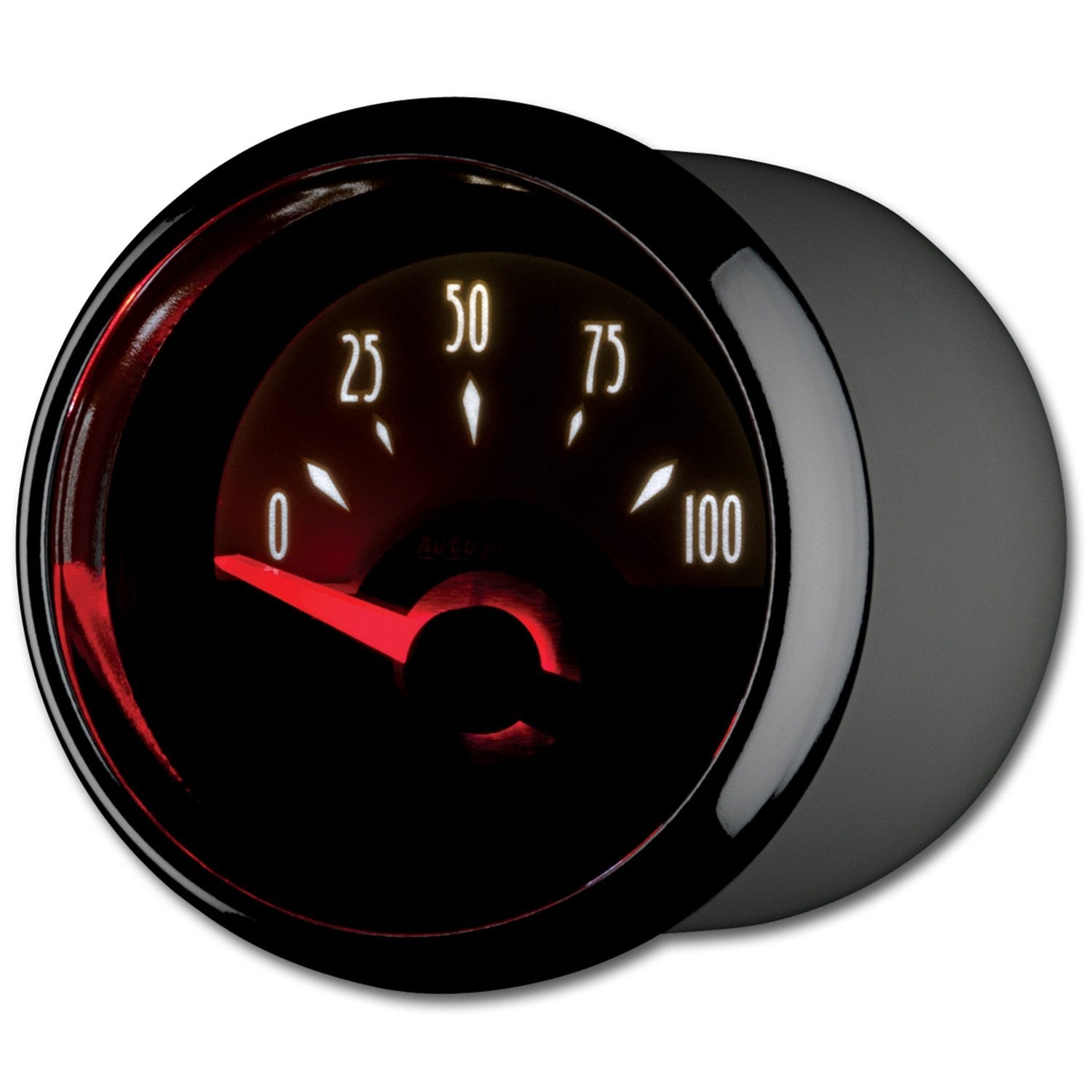 Cruiser Auto Meter 1128 2-1/16" 0-100 PSI Short Sweep Electric Oil Pressure Gauge