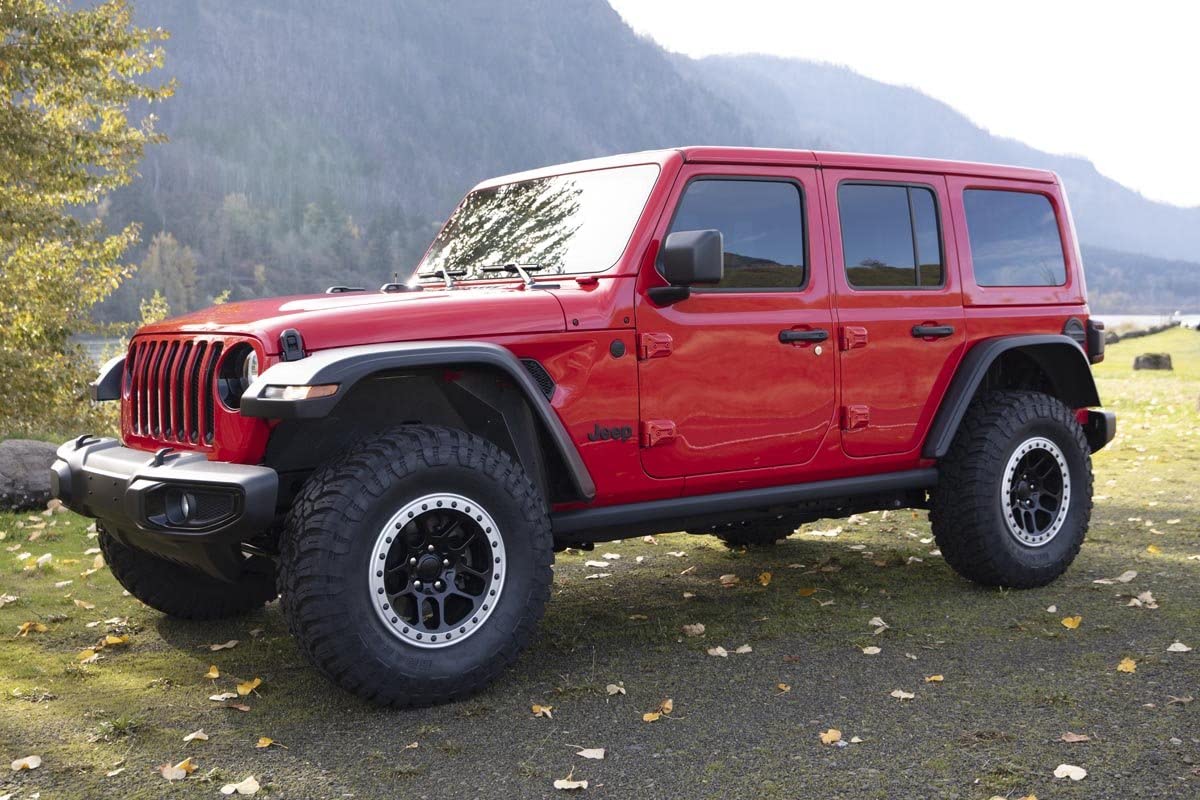 Rough Country Fender WF1 Flares for 2018-2022 Jeep Wrangler JL - A-J01822