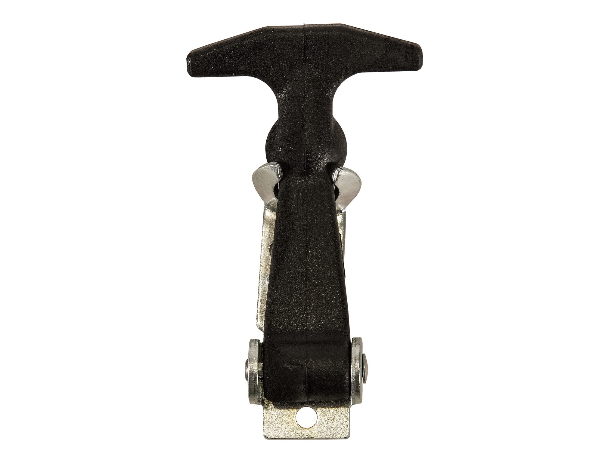 Black Buyers Products WJ195 Truck and Trailer Rubber Hood Latch