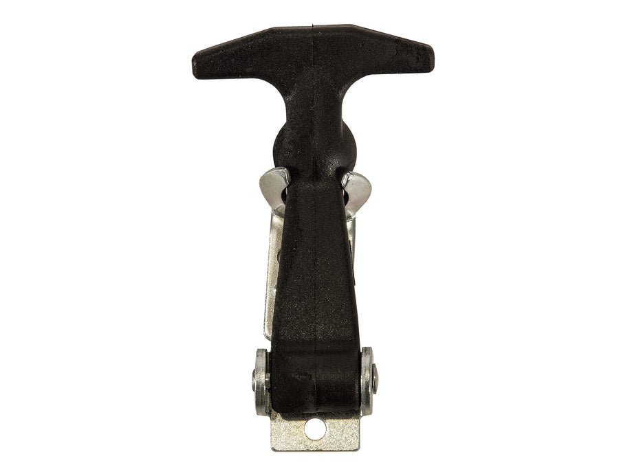 Black Buyers Products WJ195 Truck and Trailer Rubber Hood Latch