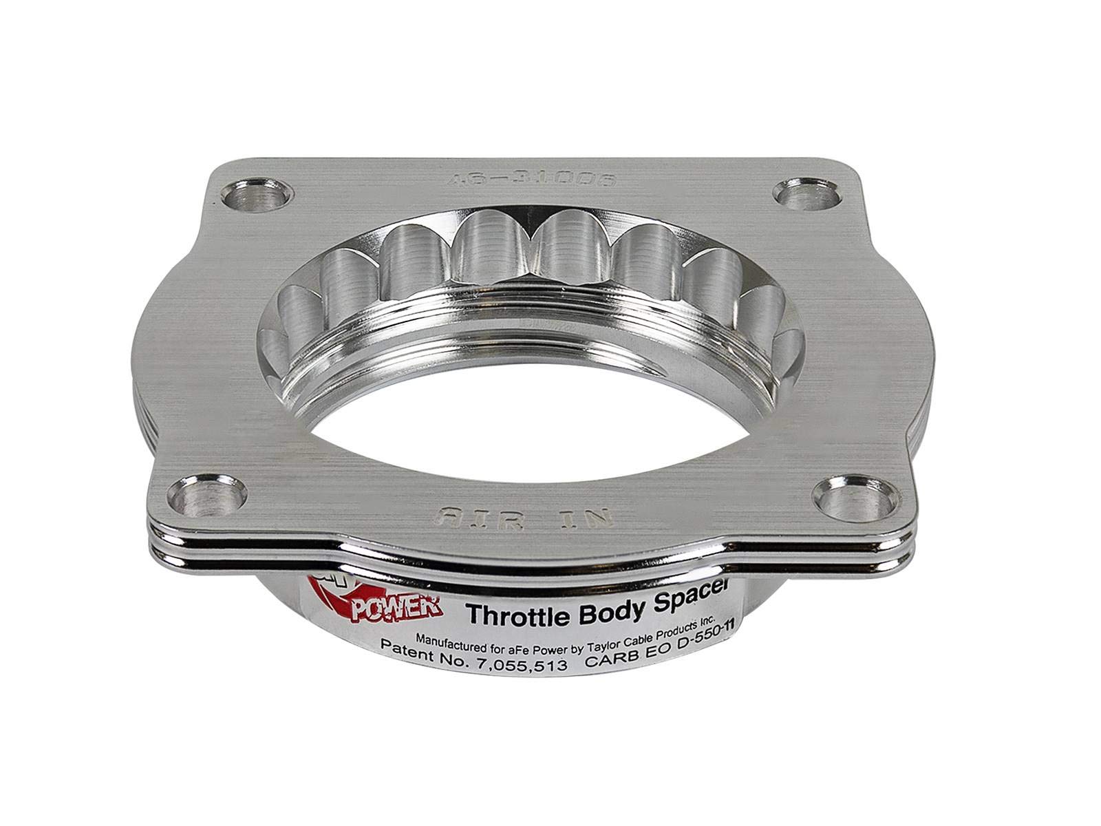 BMW 5 Series aFe Power Silver Bullet Throttle Body Spacer 46-31006