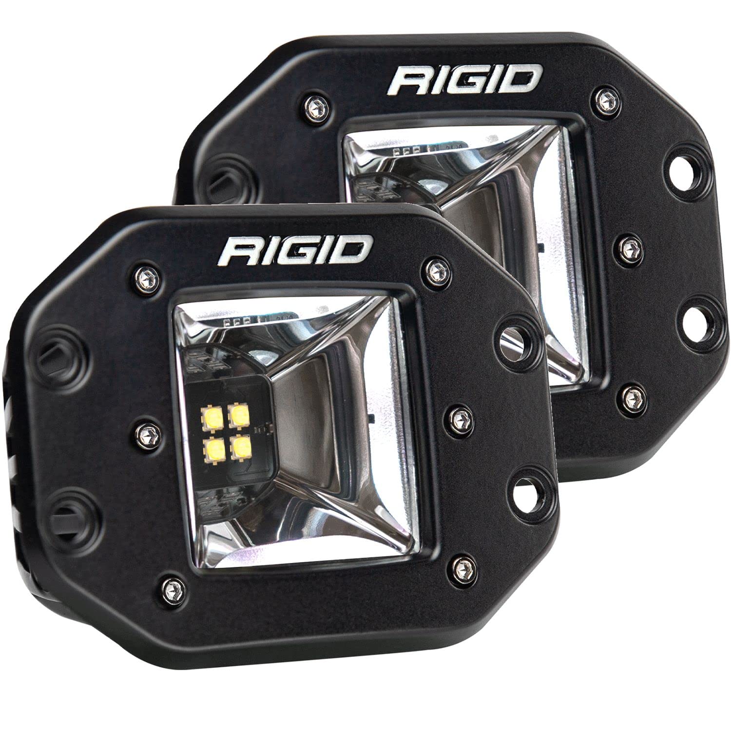 Radiance+ RIGID INDUSTRIES 682153 Scene RGBW Flush Mount | Pair