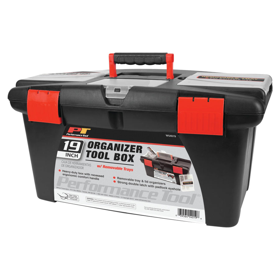W54019 Performance Tool 19-Inch Plastic Tool Box