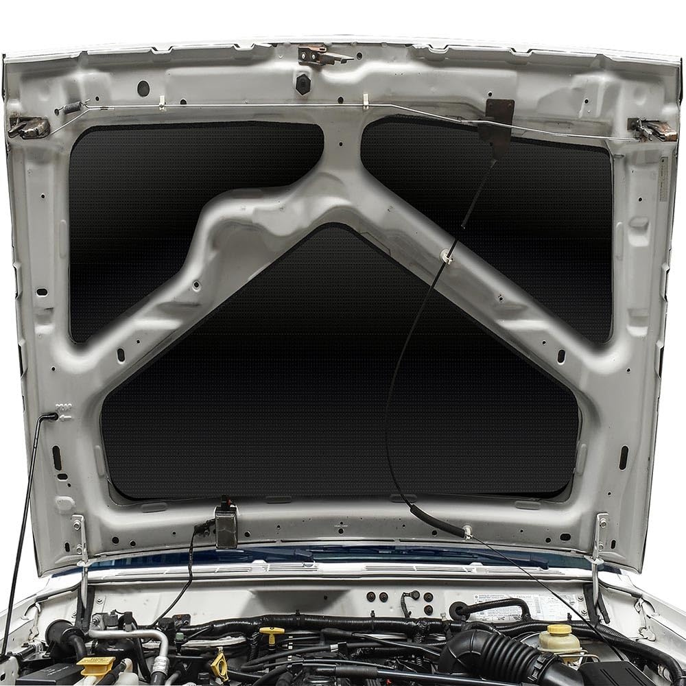 Under Hood Insulation Kit Design Engineering - Compatible with 84-01 Jeep Cheroke XJ