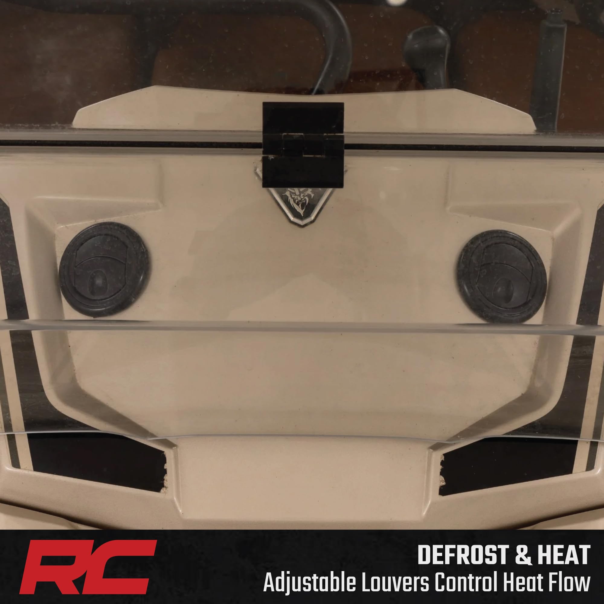 Yamaha Viking Rough Country Cab Heater - 16,000 BTU UTV Heater Kit with Fast Cabin Warm-Up & Defrost, Complete Install Kit, Factory-Like Fit