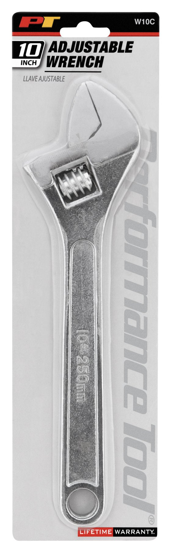 10-Inch Performance Tool W10C Adjustable Wrench