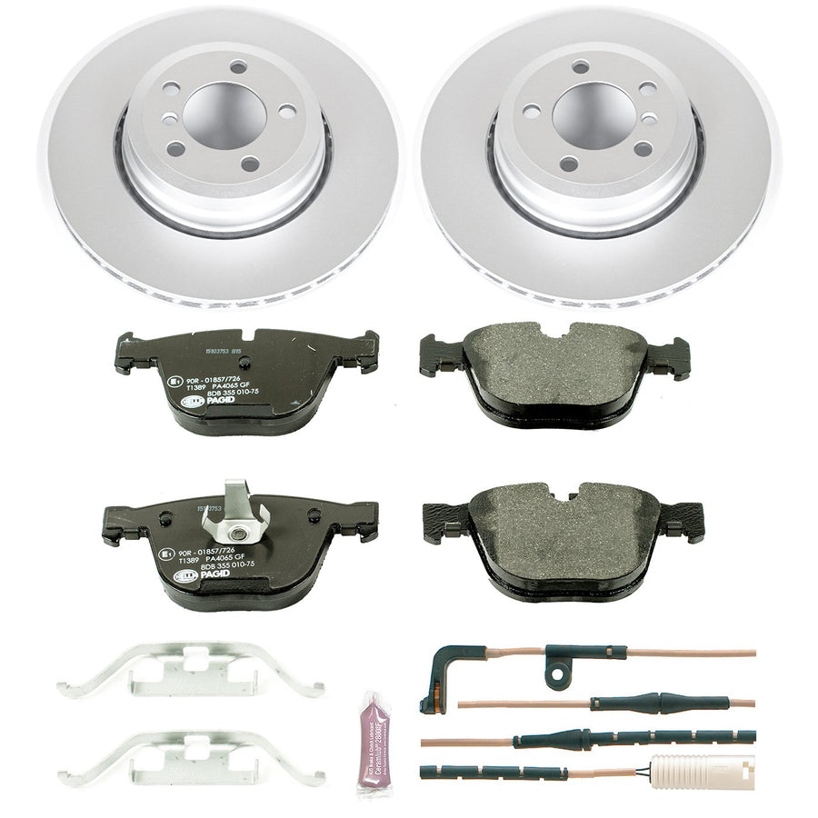 Rear Power Stop ESK5283 Brake Kit For BMW 750Li 2006-2008, BMW 750i 2006-2008, BMW 760Li 2005-2008, BMW 760i 2005-2006 [Model Specific]