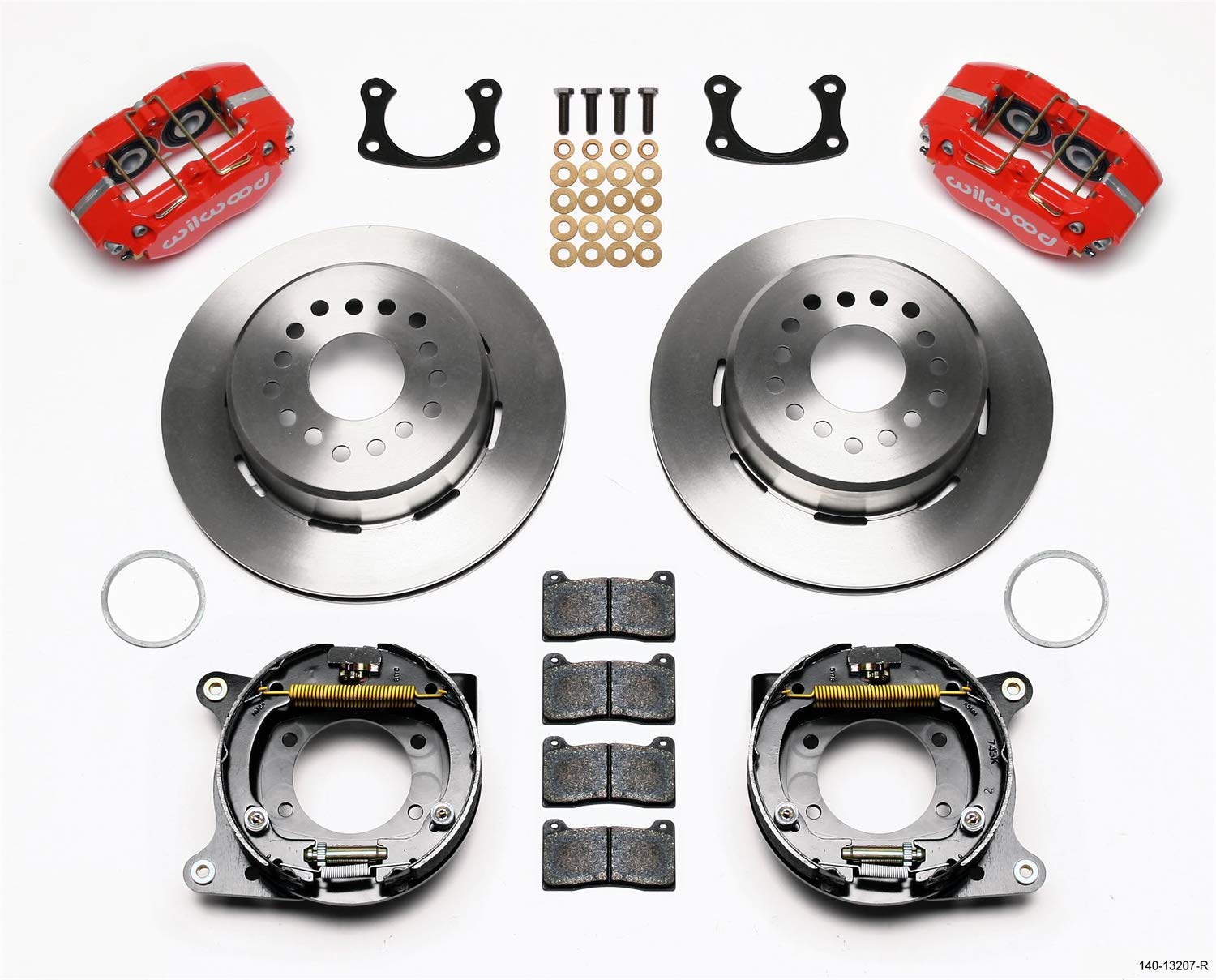 P/S DP-DB Brake Kit, Red