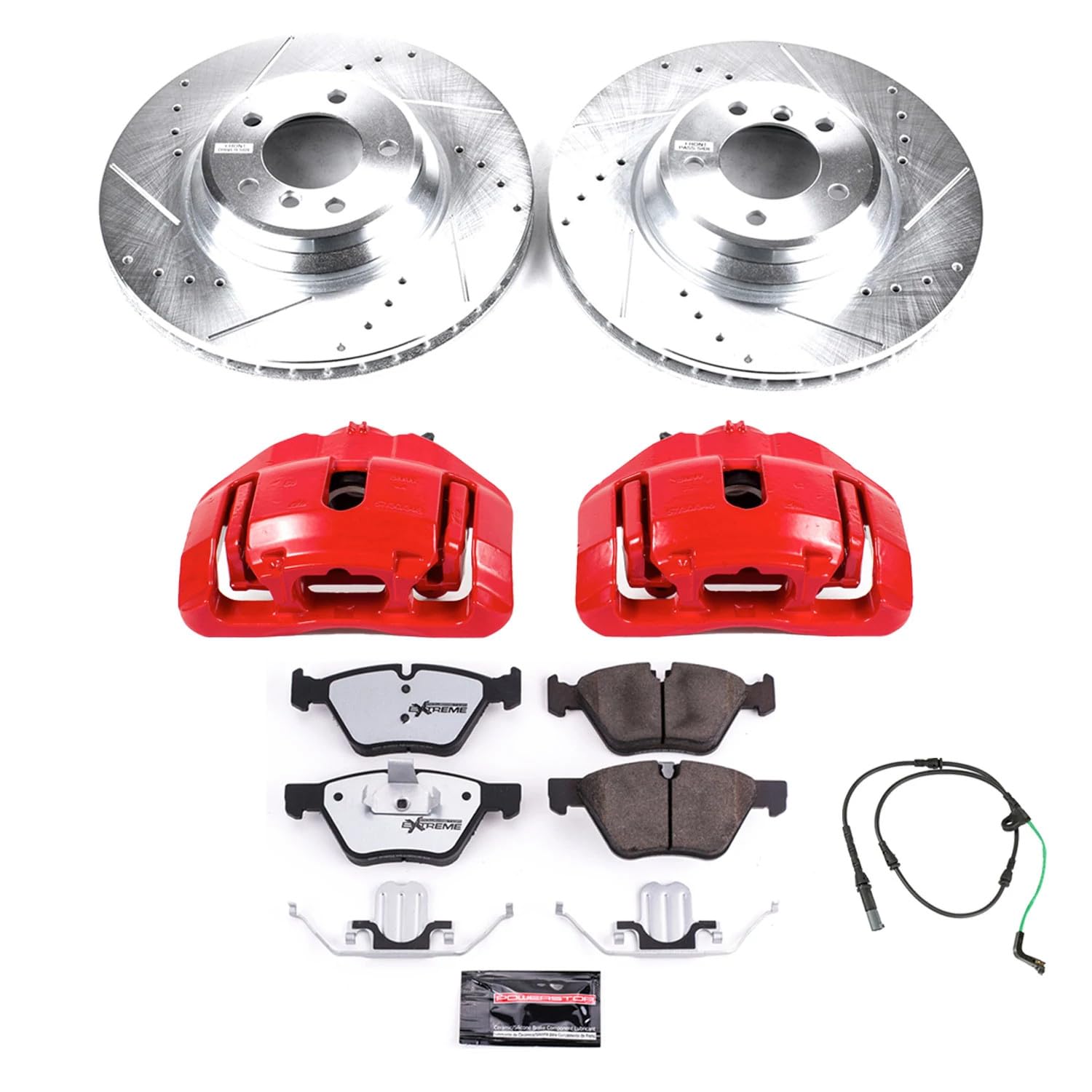 Z26 Power Stop KC6922-26 Front Street Warrior Brake Kit BMW