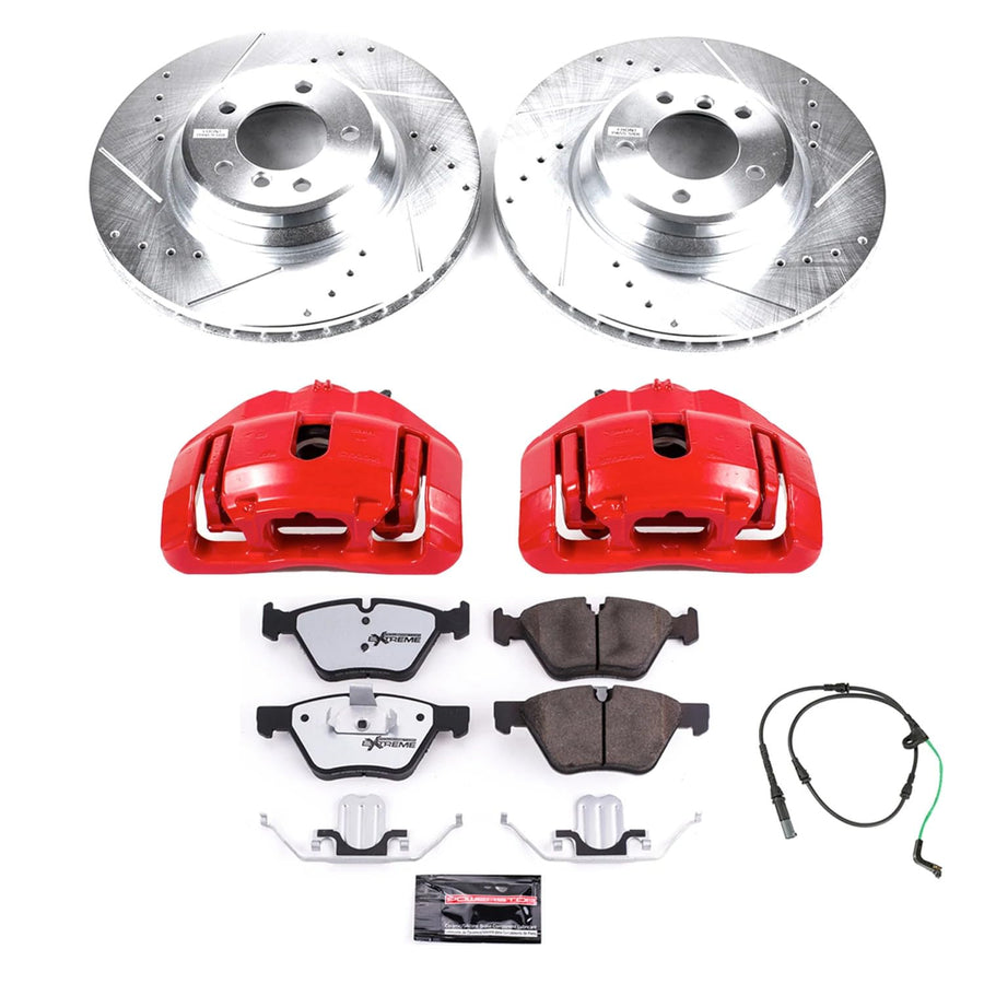 Z26 Power Stop KC6922-26 Front Street Warrior Brake Kit BMW