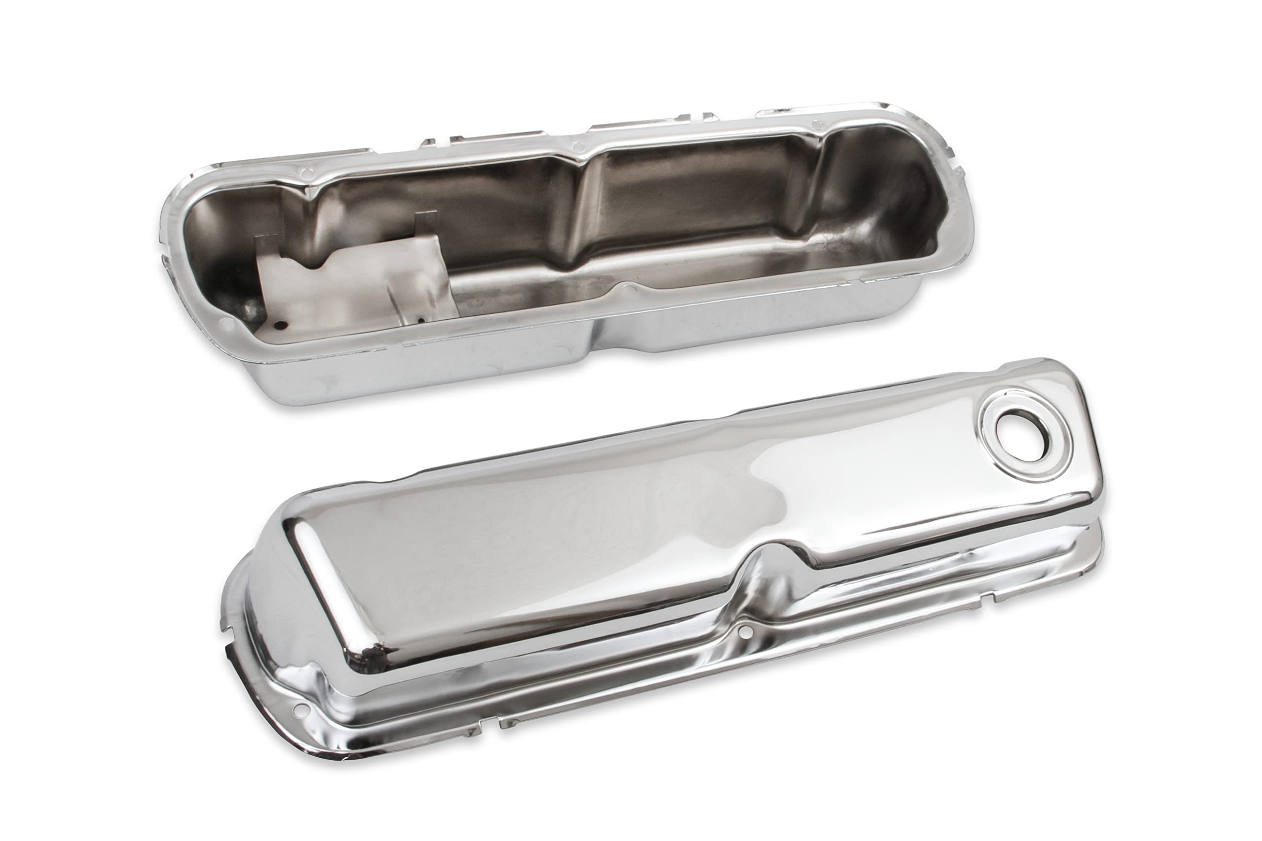 Chrome Mr. Gasket 9804 Valve Covers