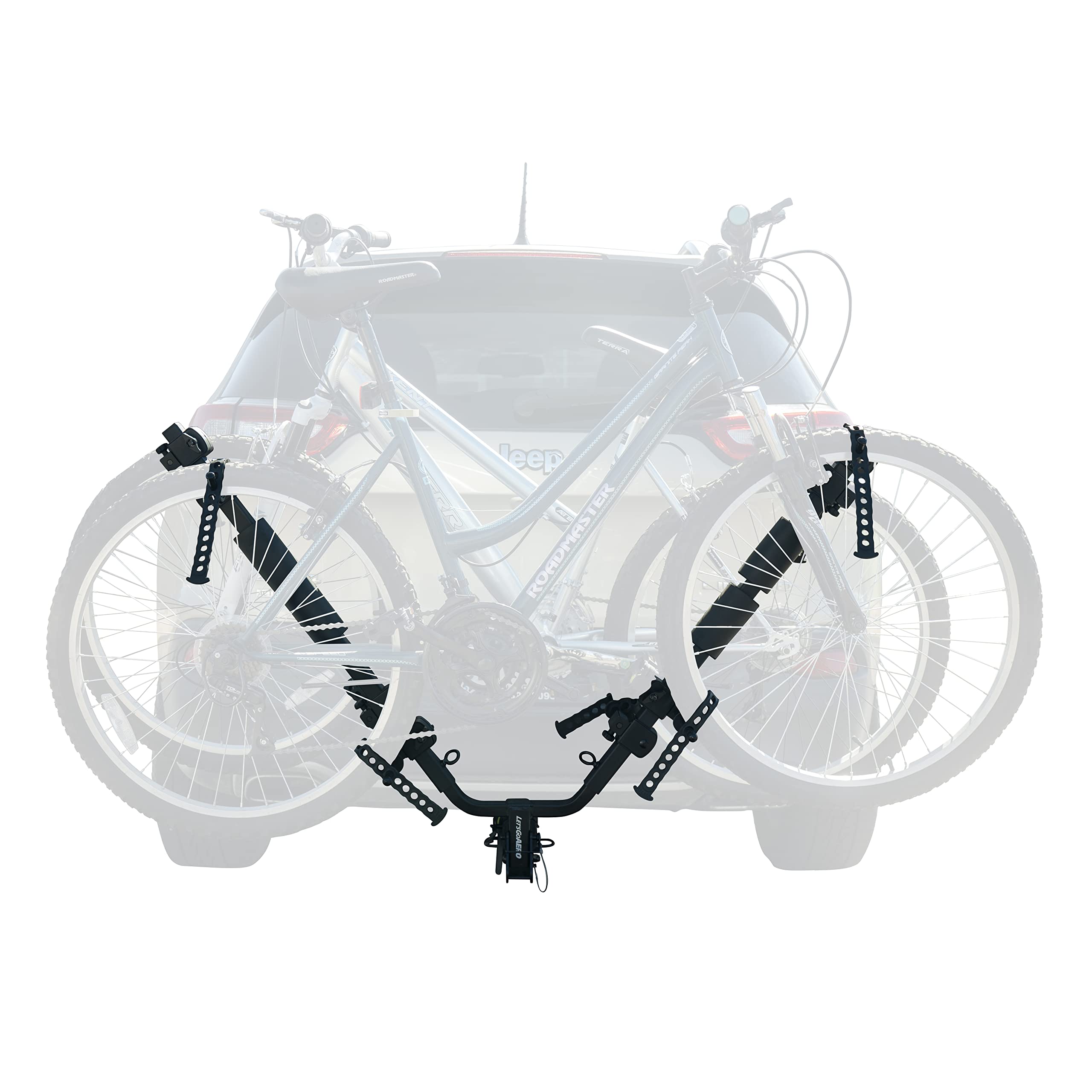 BikeWing-2 PRO Let's Go Aero Two Bike Hitch V-Rack (Model B02189)