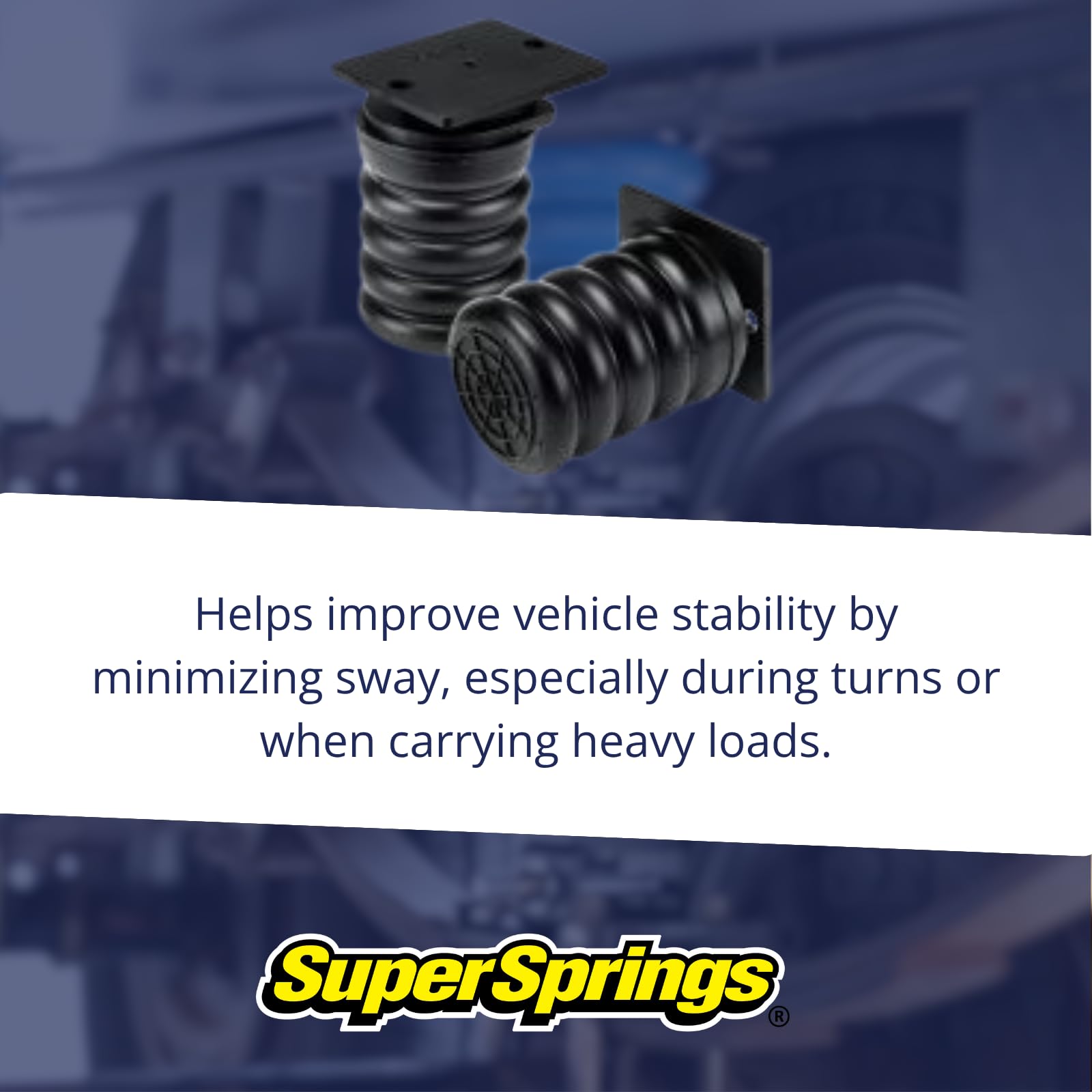 SumoSprings SSR-312-47 | Rear SumoSprings for Dodge RAM 2500|3500, black