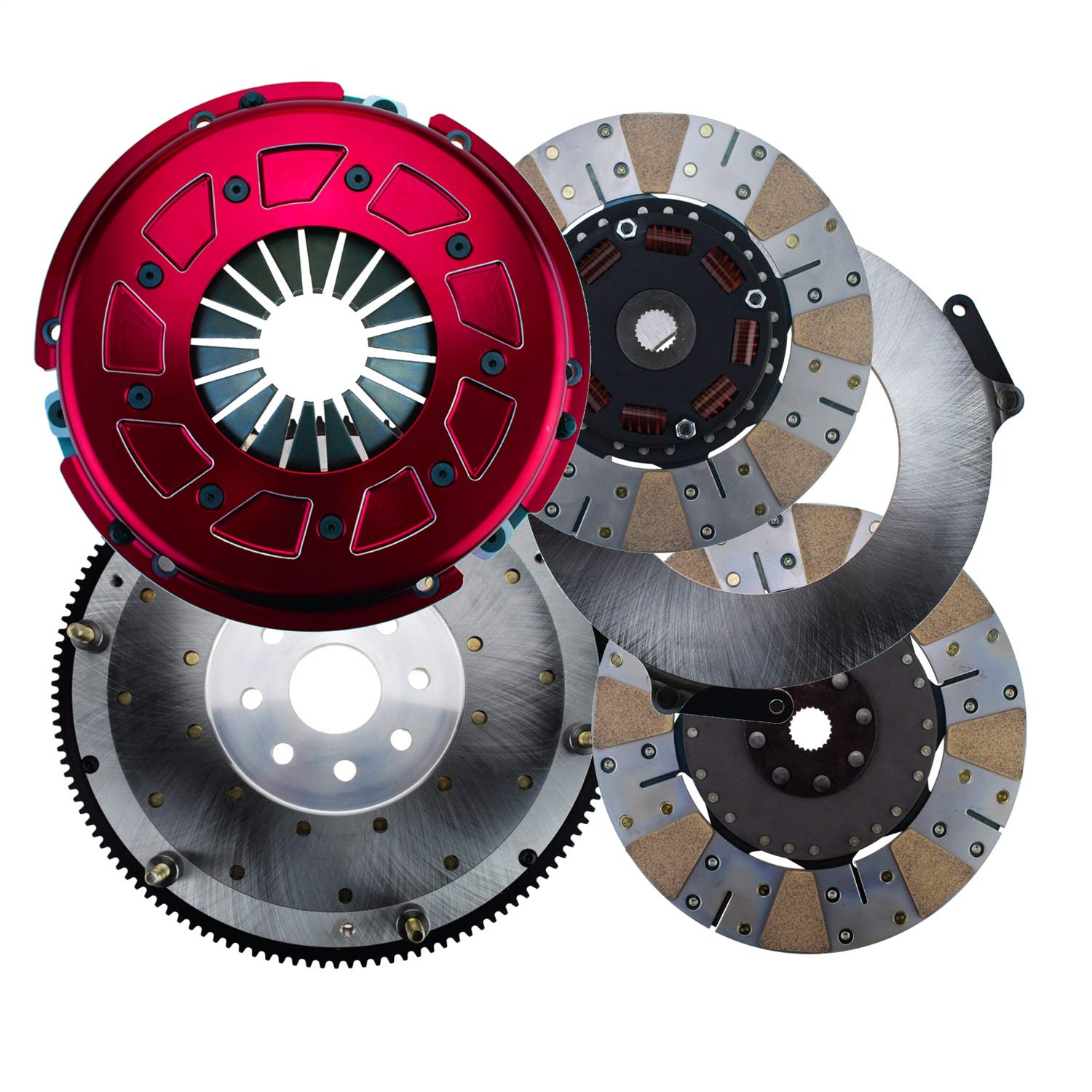 Pro Street Ram 60-2330N Size 10.5 130 Tooth Count 23 Spline By 1 in. Chrysler 8 Bolt 0 Balance Incl. Flywheel/Disc/Pressure Plate