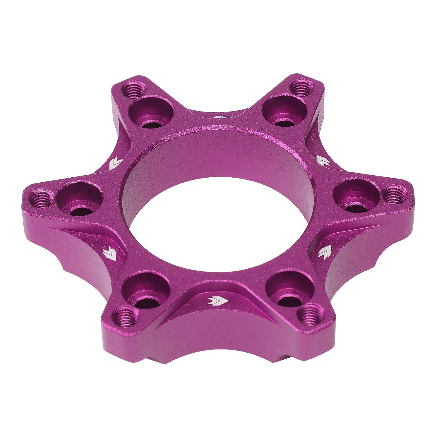 Purple NRG Innovations SRK-LOTH-PP Gaming Steering Wheel Hub Adapter Compatible with Logitech G923 G29 G920 G27, 6 X 70mm Bolt Pattern