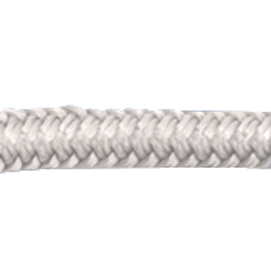 Double Braided Nylon Dock Line Sea Dog 302112025WH-1, 1/2" x 25' / White