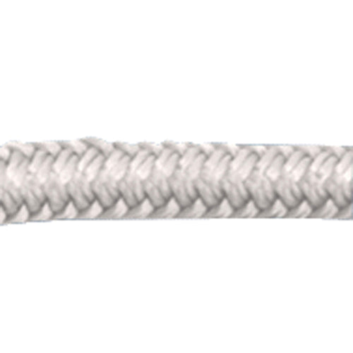 Double Braided Nylon Dock Line Sea Dog 302112025WH-1, 1/2" x 25' / White
