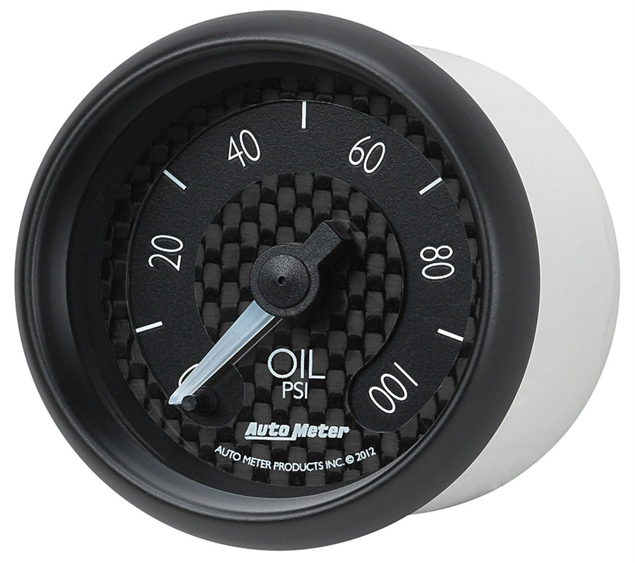 GT Series Auto Meter 8053 Electric Oil Pressure Gauge