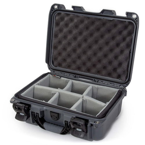 Waterproof Nanuk 915 Hard Case with Padded Dividers - Graphite