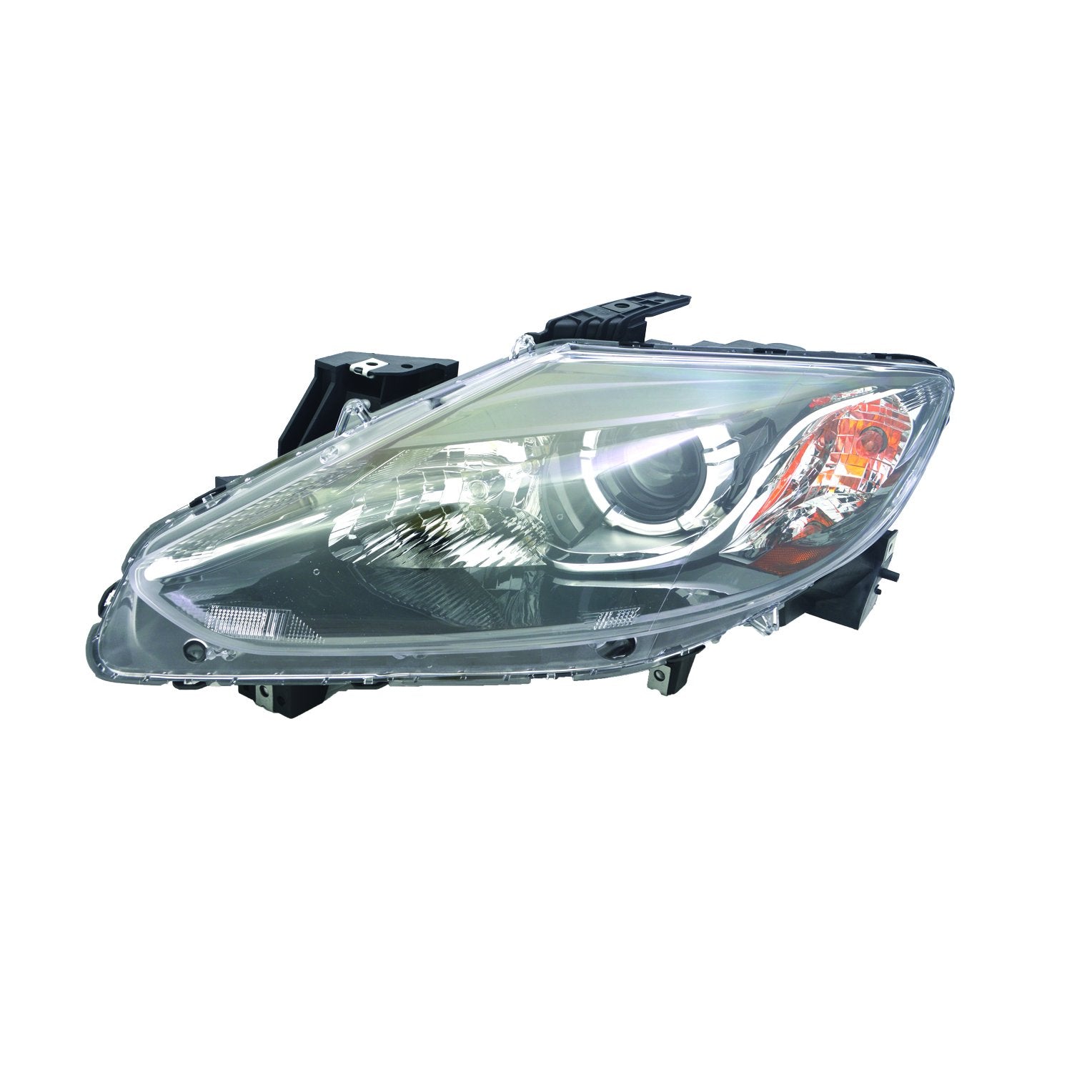 Left TYC Headlight Assembly Compatible with 2013-2015 Mazda CX-9