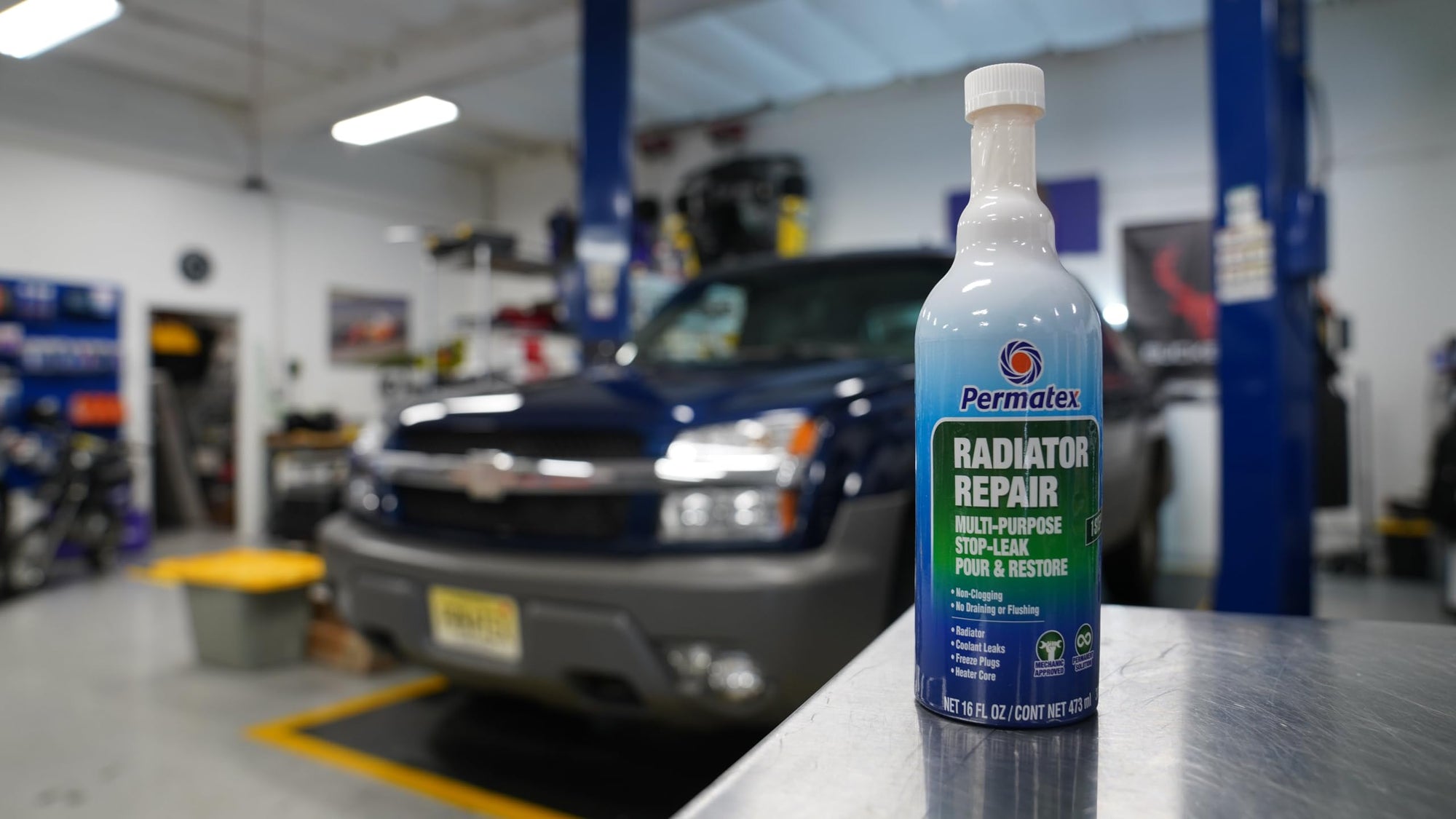 Radiator Repair Permatex 30301 - Stop Leak, 16 fl oz, Protecting Against Coolant Loss, Stopping Leaks and Seepage from Head Gaskets