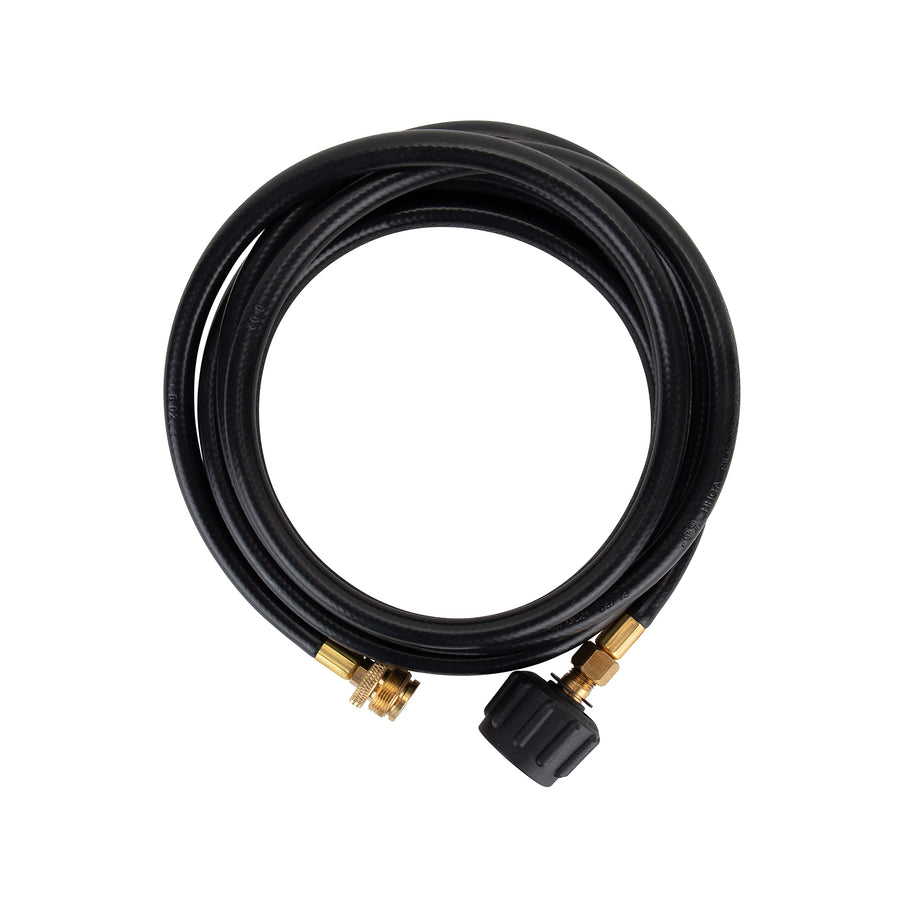 12' Camco Propane Hose Assembly - Acme x 1"-20 Male Throwaway Cylinder Thread