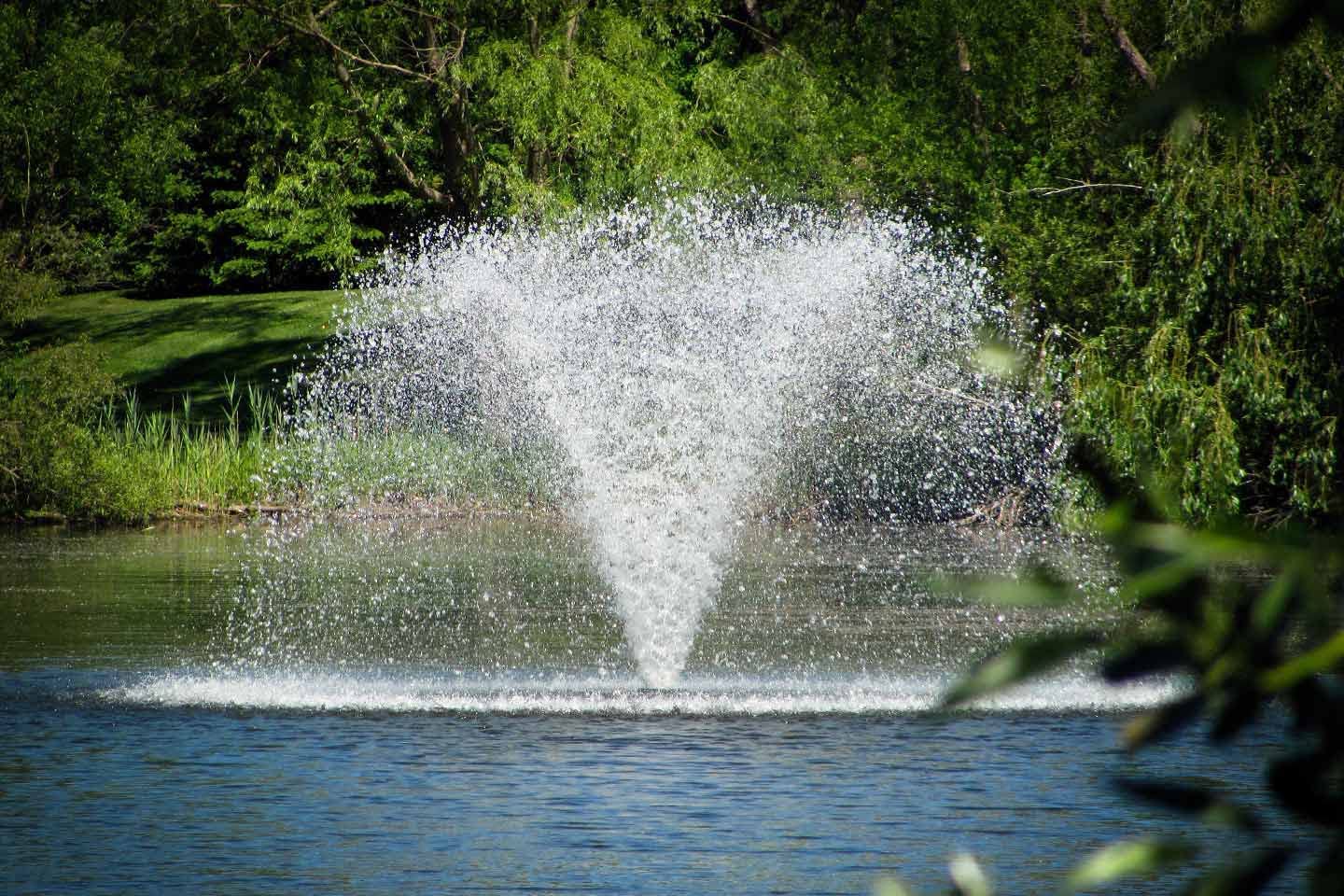 North Star Fountain Aerator Scott - 1/2 HP 230V Pond Aerator for Outdoor Ponds with 70 ft Electric Cord - Aerating Fountain for Large Lakes & Ponds - Efficient Pond Aeration System