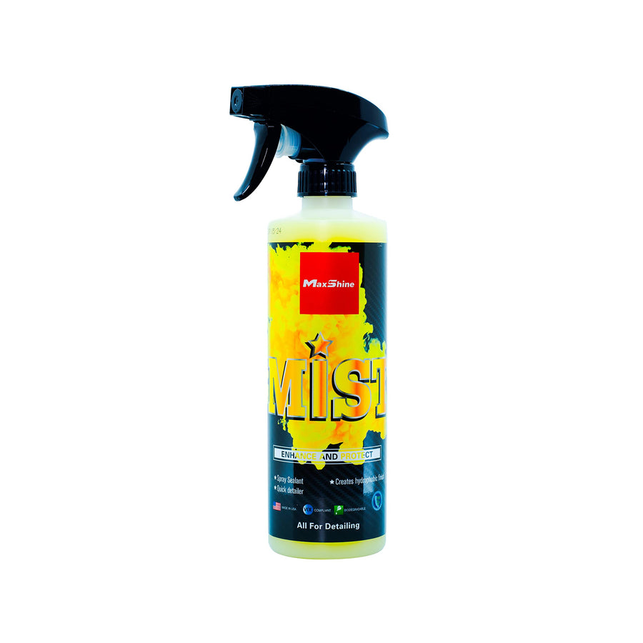 Maxshine Mist Protect & Enhance, Car Polish Spray, 16oz Bottle, Spray-On Sealant, Gloss Enhancer, UV Protection, Quick Shine & Surface Protection for Auto Detailing