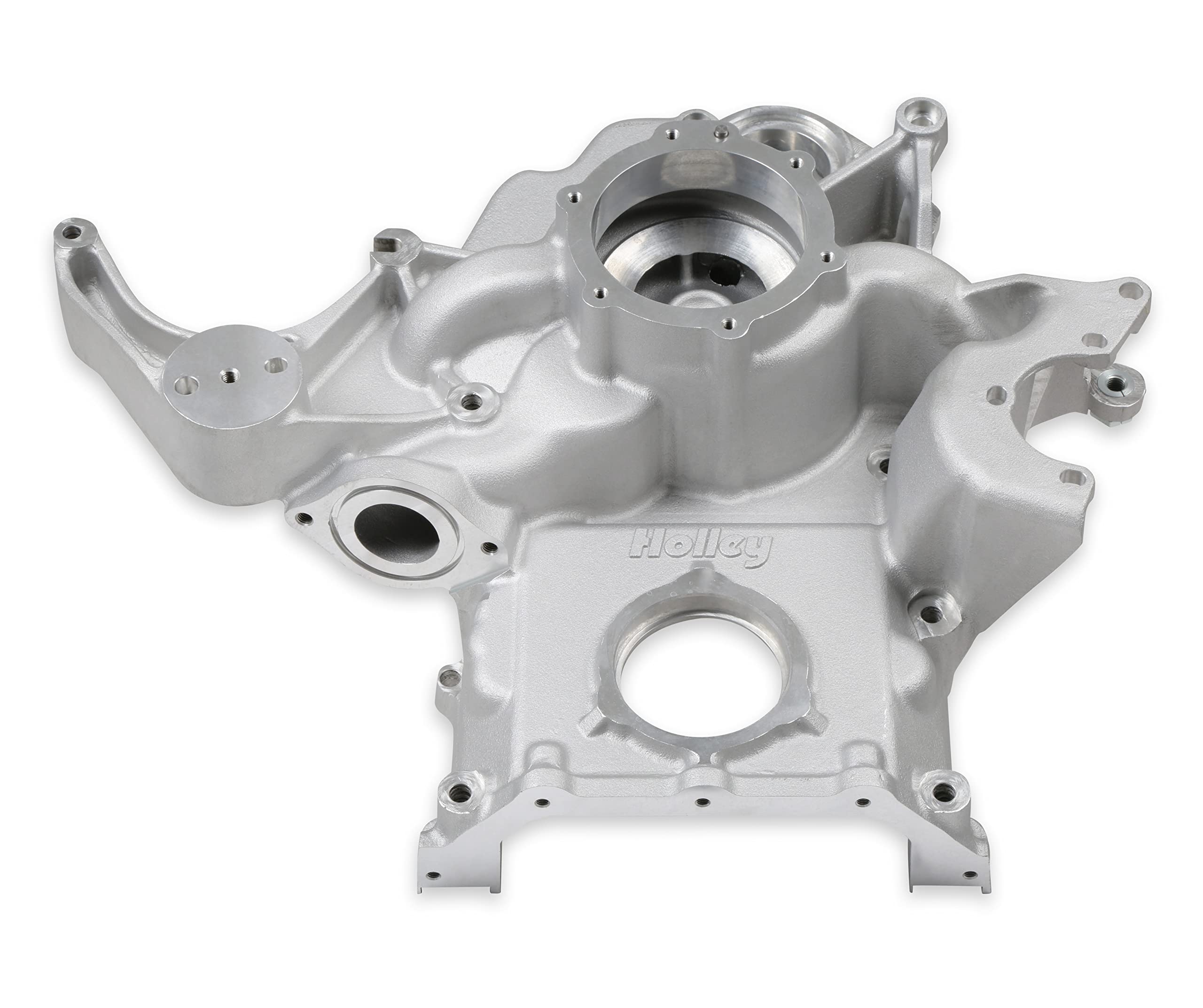 97-374 Holley Replacement Timing Cover - Natural Finish