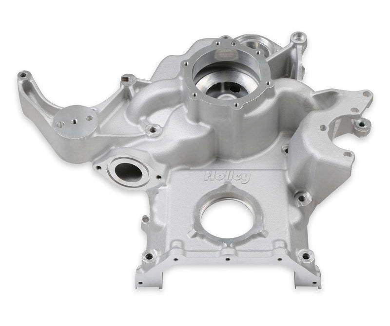 97-374 Holley Replacement Timing Cover - Natural Finish