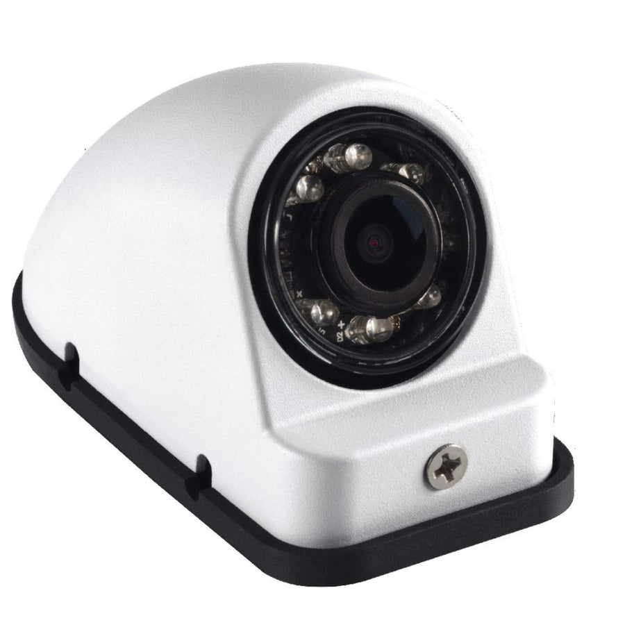 VCMS50RWT Voyager Model VCMS50 Right Side Color CMOS IR Low Light Assisted LED Camera, White, Compact Size