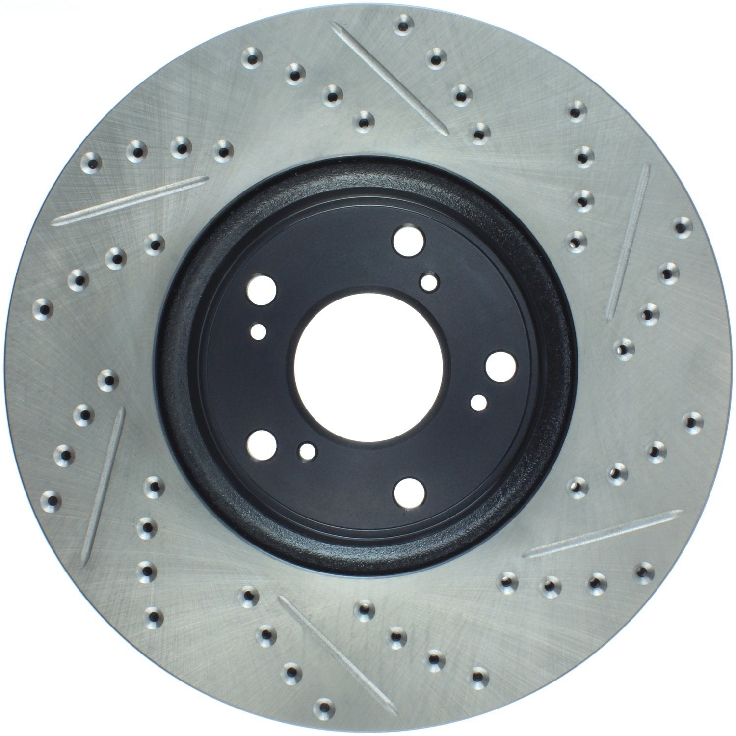 Sport Drilled/Slotted Brake Rotor StopTech 127.40086R (Front Right), 1 Pack