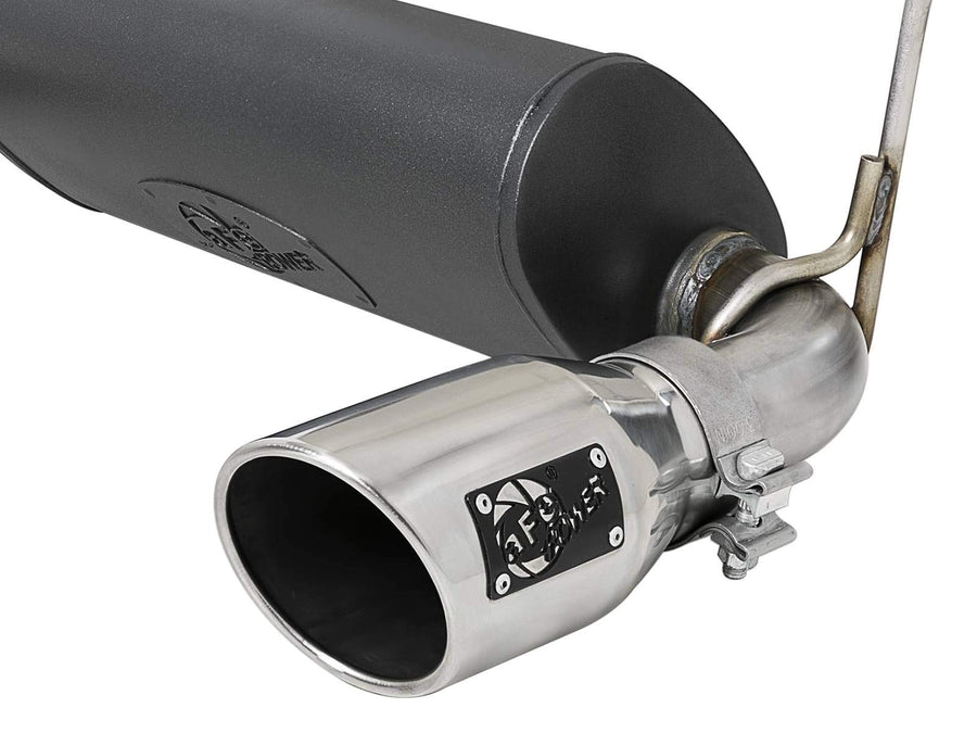 Rebel Series aFe Power 49-38066-P Performance Cat-Back Exhaust System