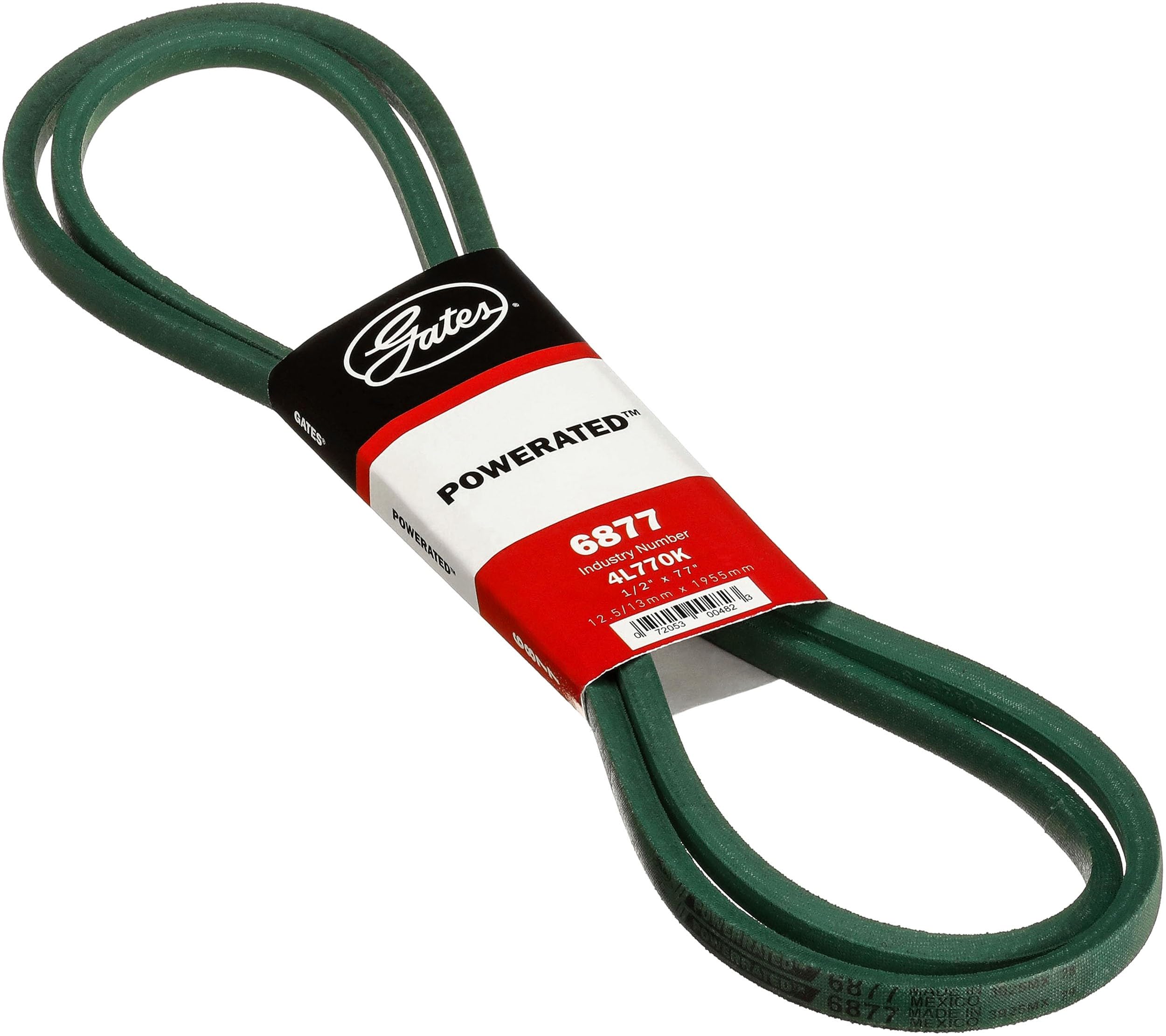 Gates 1/2" X 77" PoweRated 6877 V-Belt