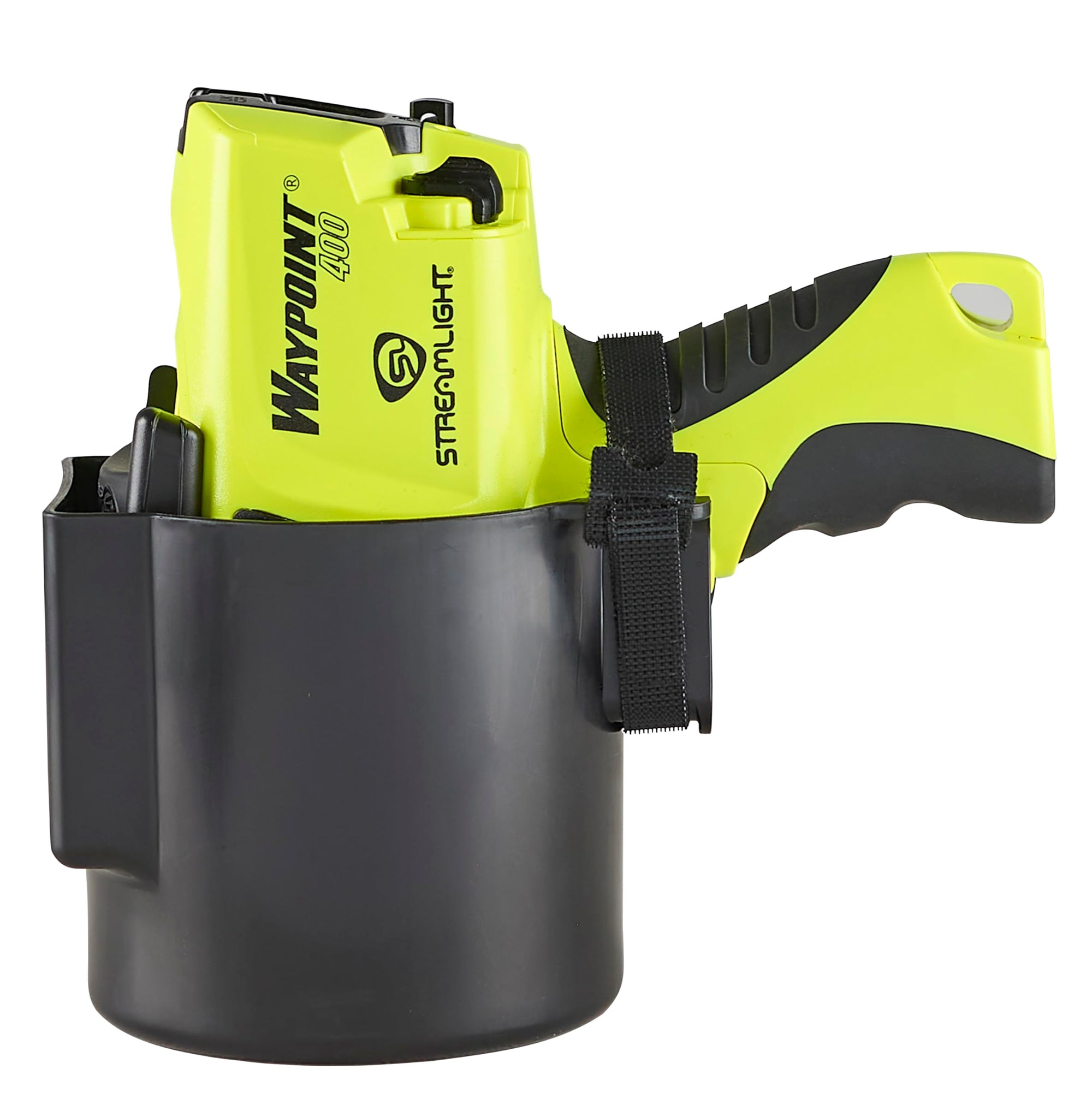 Streamlight WayPoint 44910 400 1400-Lumen 400,000-Candela Rechargeable Handheld LED Spotlight for Outdoor, Marine, and Emergency Use, Yellow