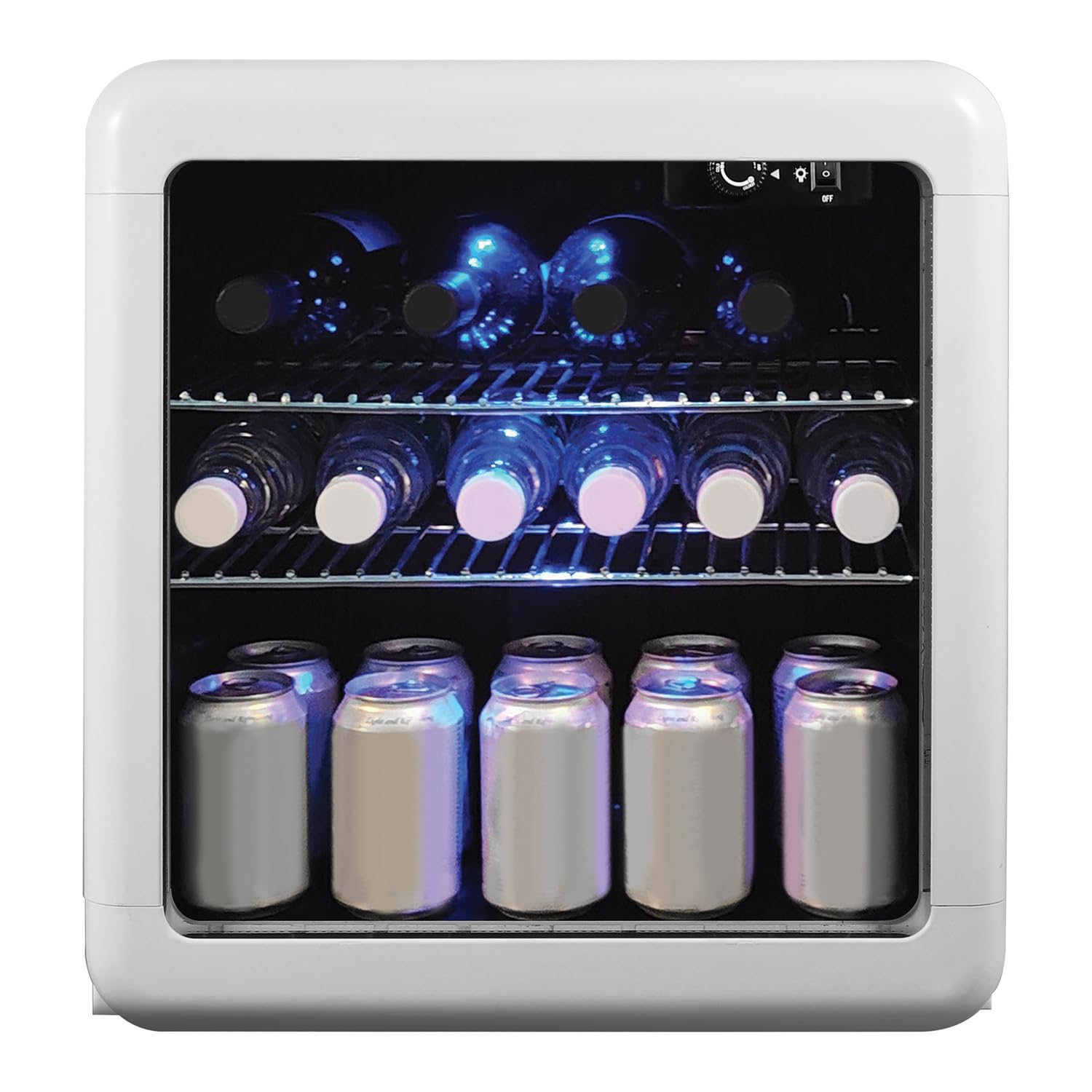 Beverage Cooler Magic Chef MCB17CHW, White