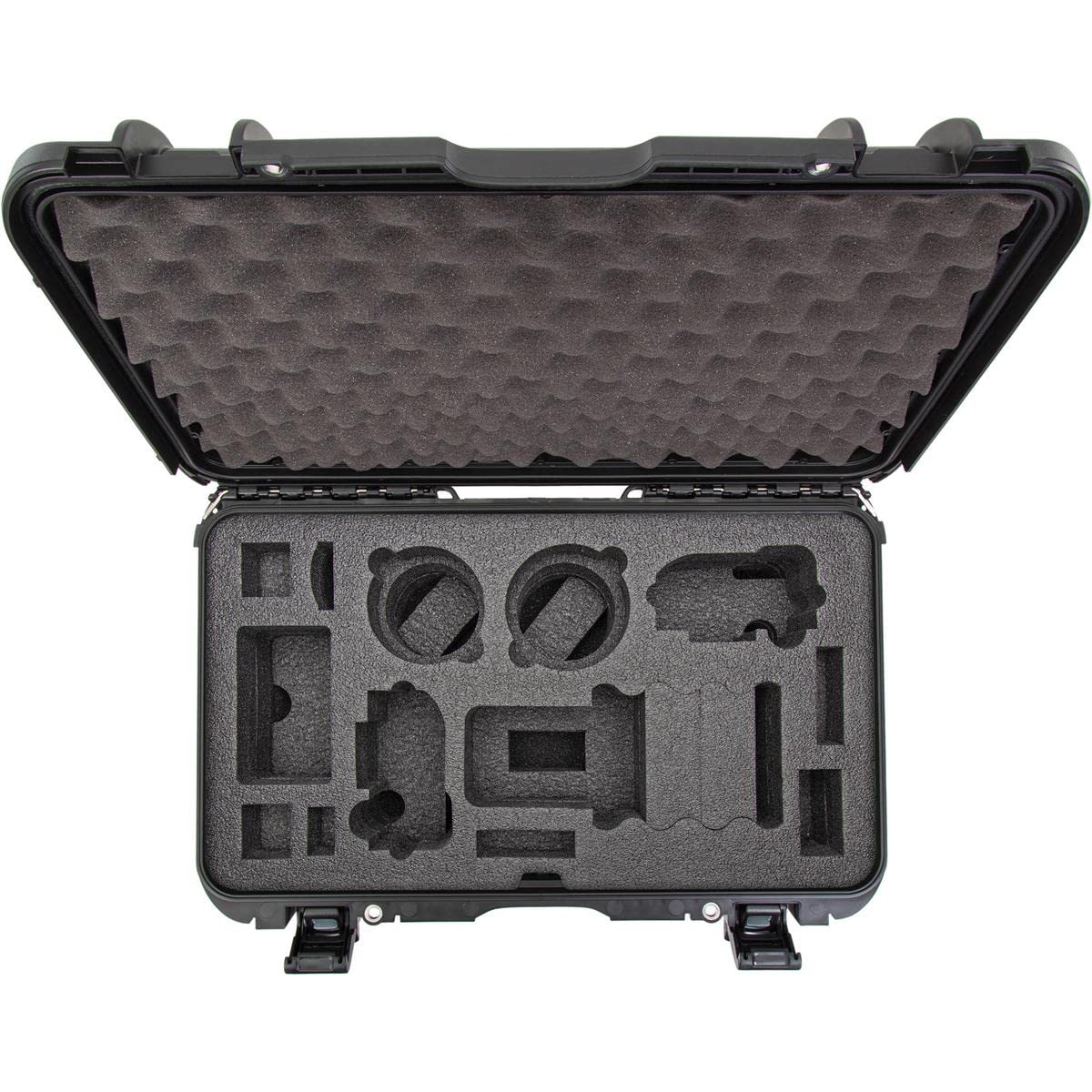 Nanuk 935 Media Series Wheeled Lightweight NK-7 Resin Waterproof Hard Case with Foam Insert for Canon and Nikon DSLR Cameras, Black
