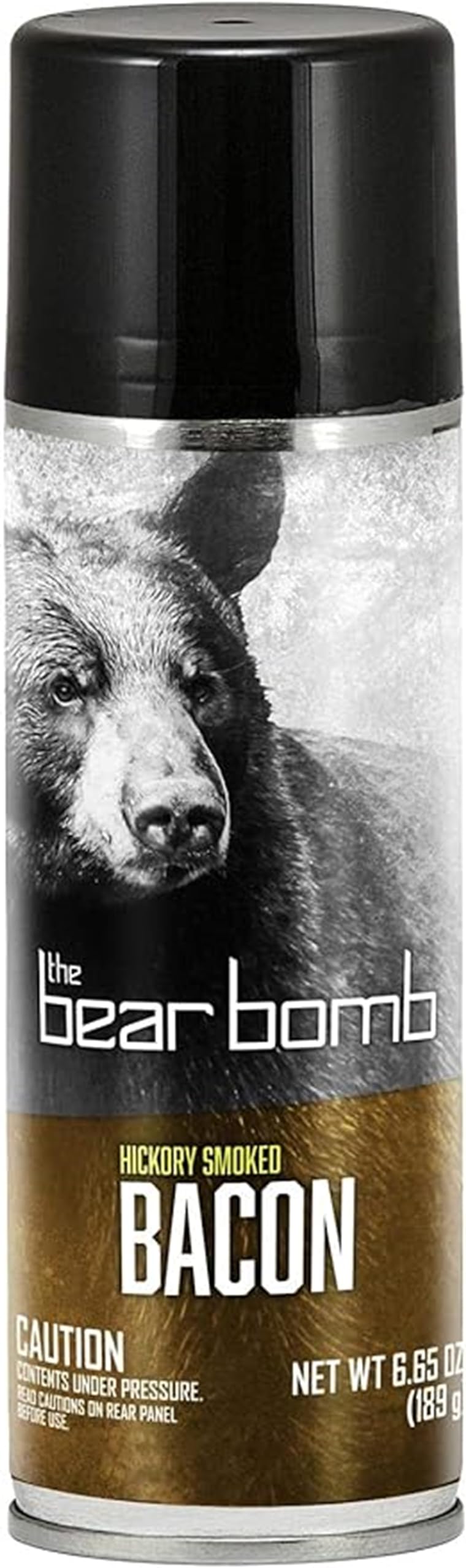 Bear Bomb Hunters Specialties Hickory Smoked Bacon Aerosol Spray Hunting Bear Lure Attractant Scent 6.65 Oz Spray Can