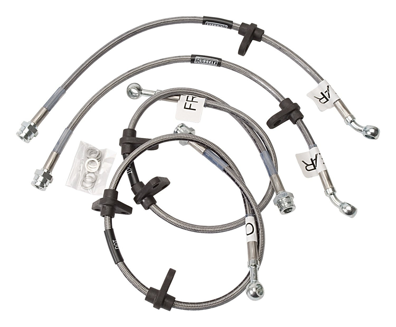 Direct Bolt-On Brake Hose Kit Edelbrock/Russell 684850