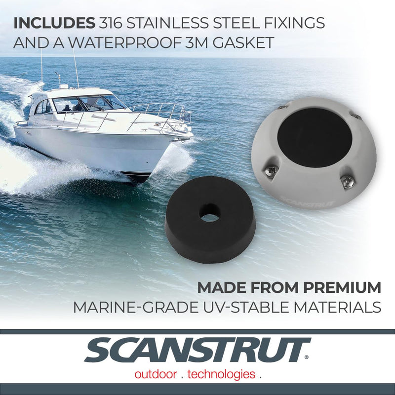 Scanstrut Large DS40-P Cable Seal - Plastic, White