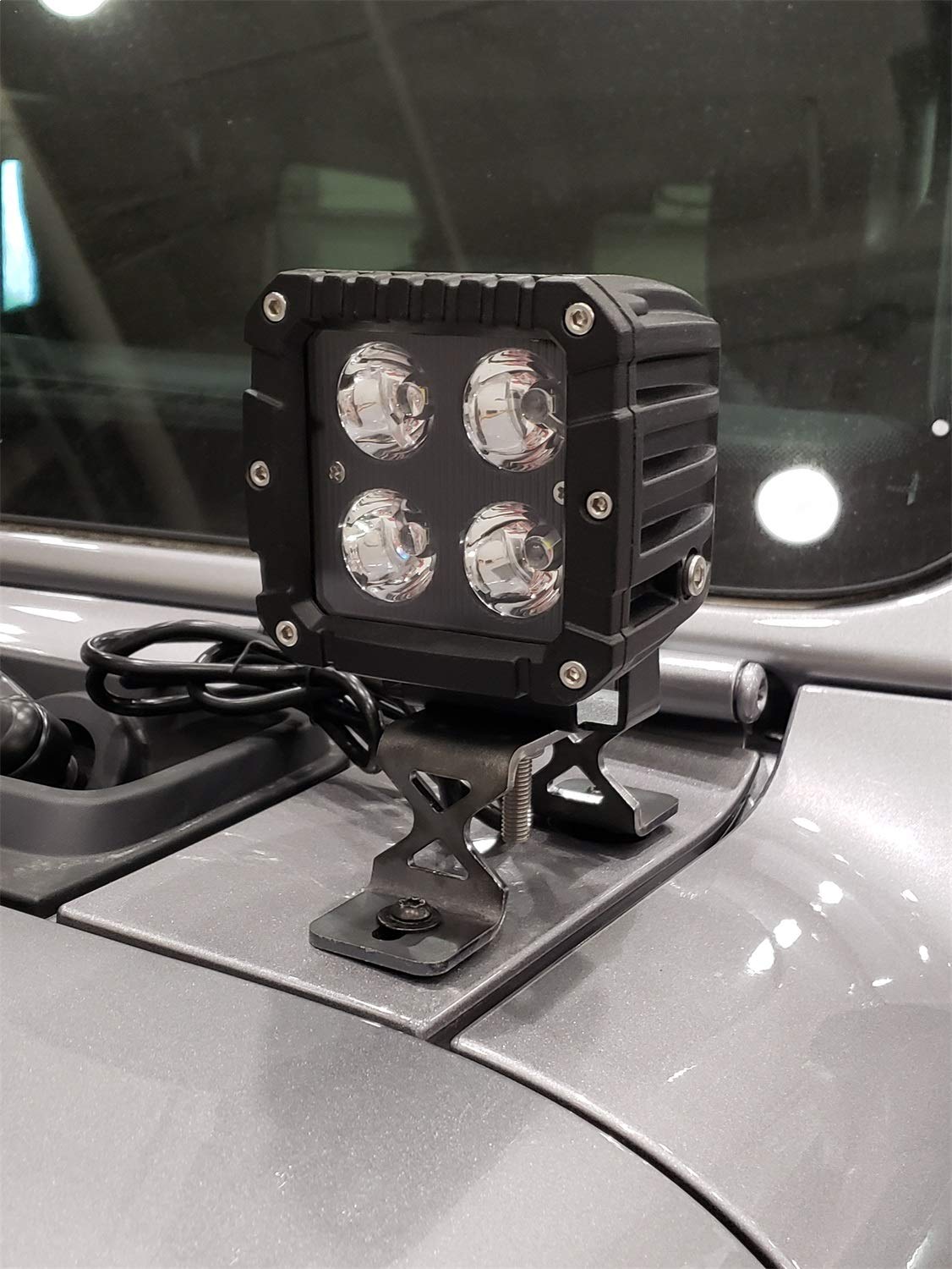 Single Dee Zee DZ452JL Cowl Light Bracket