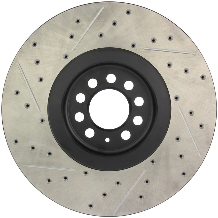 Sport Drilled/Slotted Brake Rotor StopTech 127.33094L (Front Left), 1 Pack
