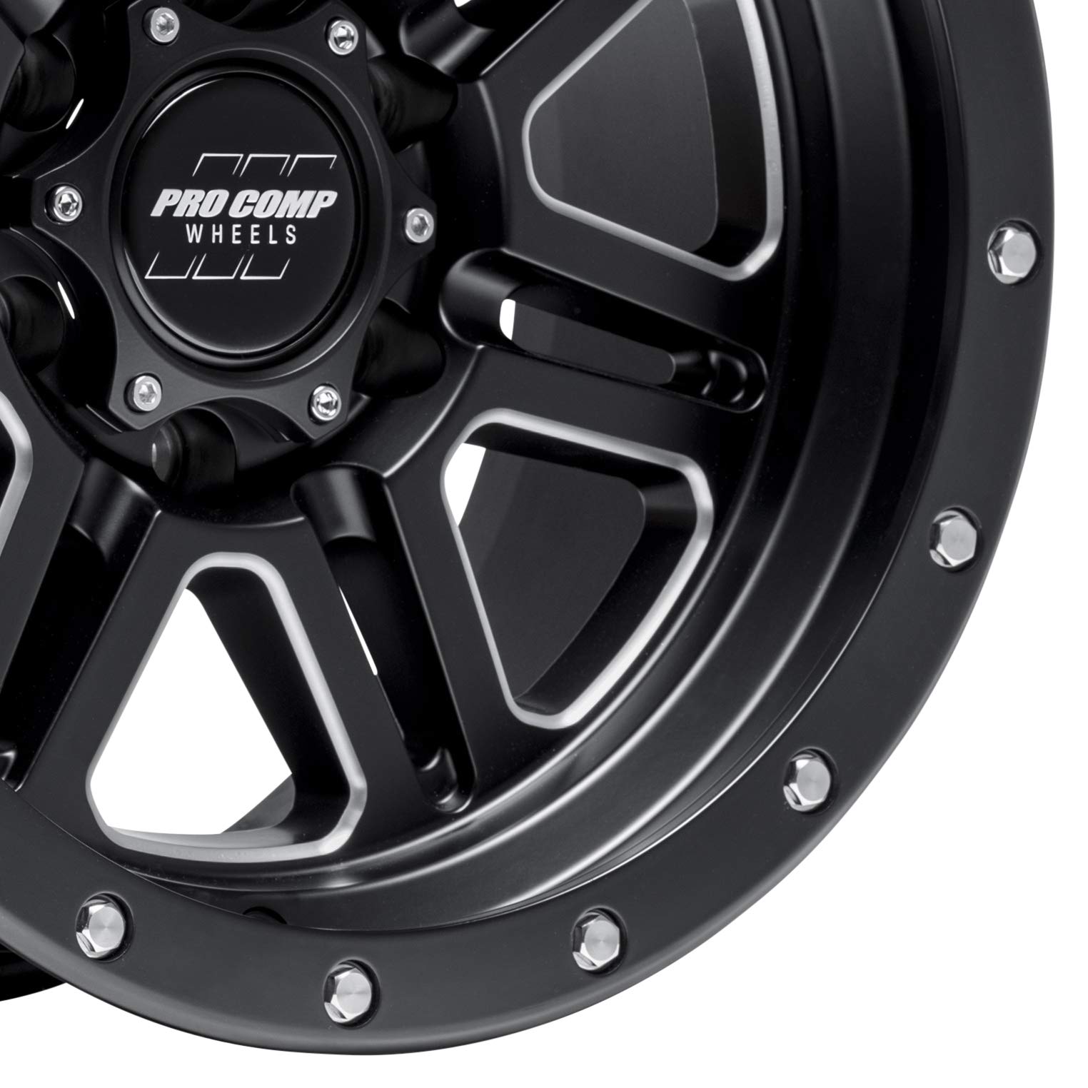 PRO COMP Apex Series 62 Satin Black Milled (20x10 / 6x5.5 / -18mm)