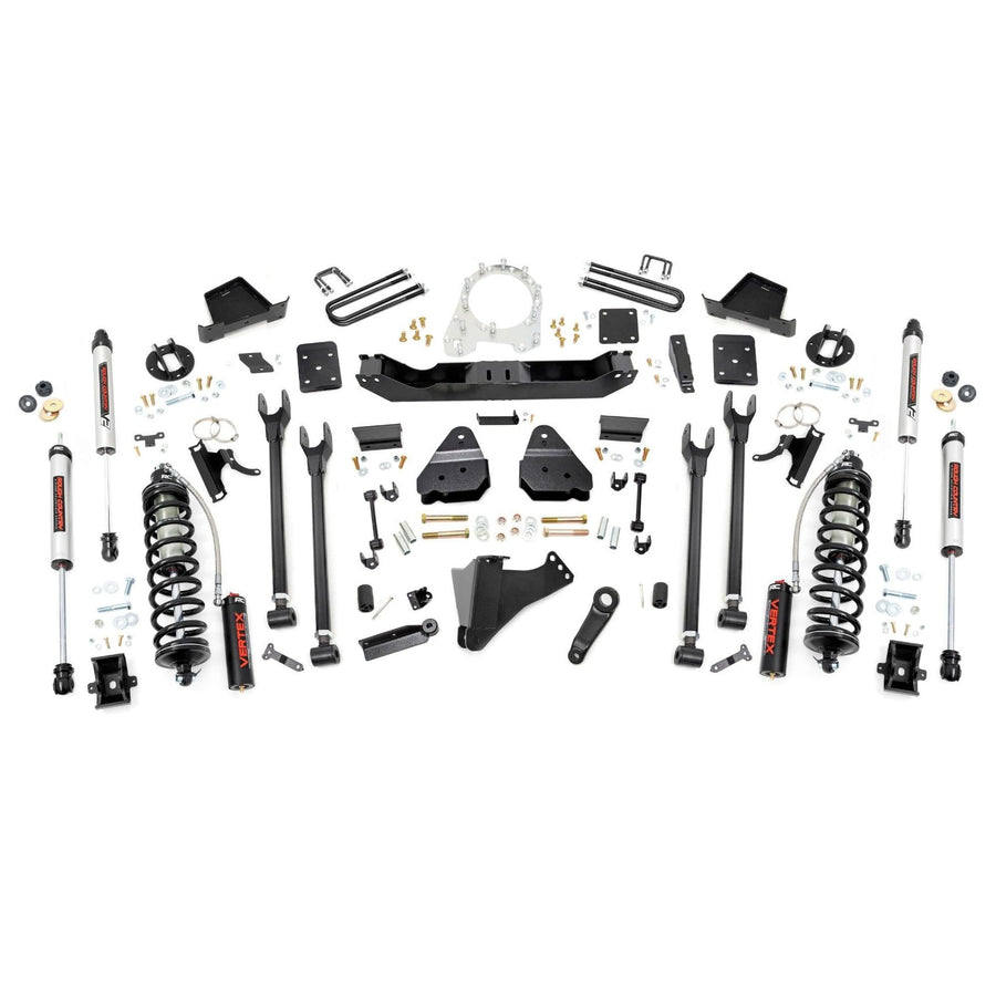 6" Rough Country Coilover Lift Kit for 17-22 Ford Super Duty | 4 Link - 52656
